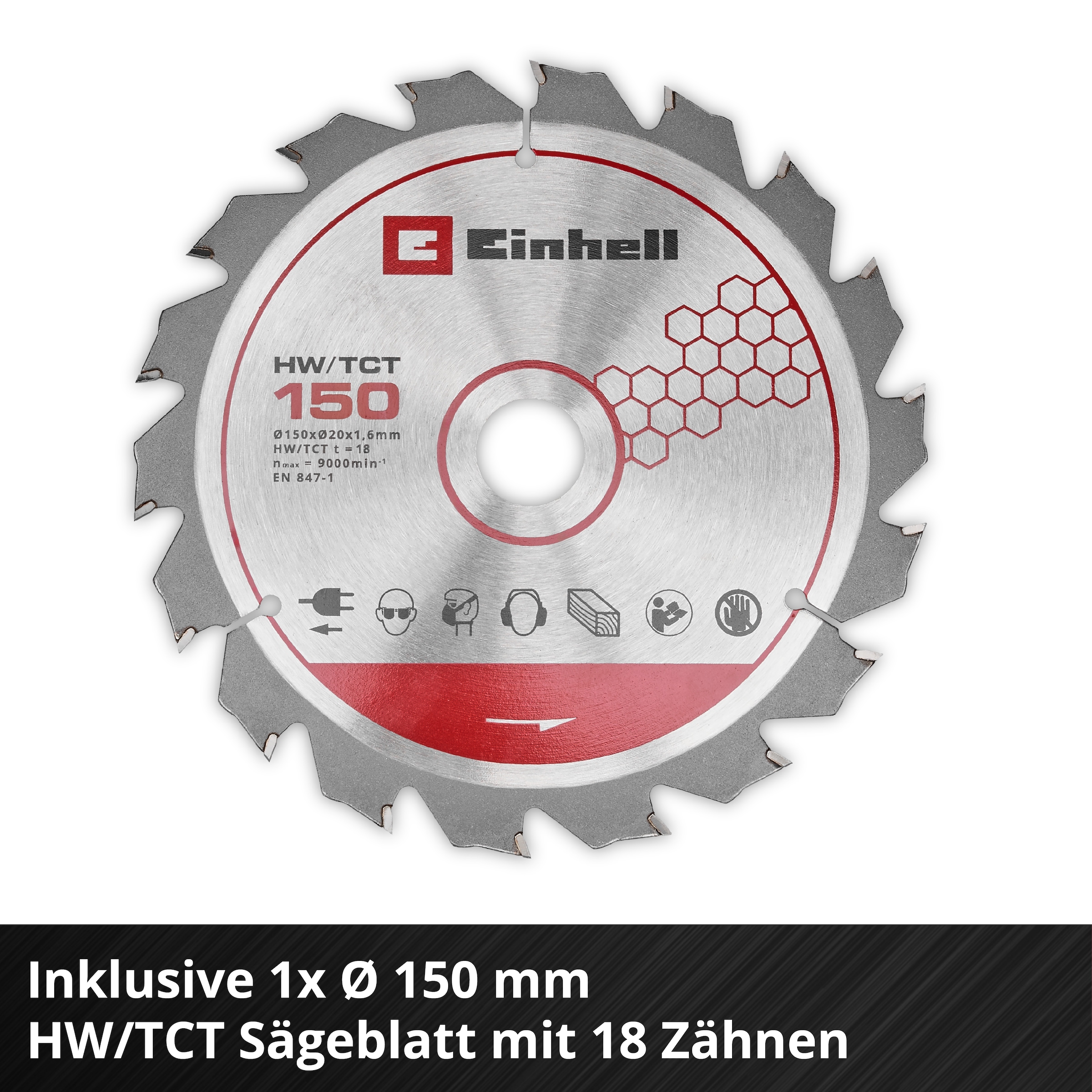 Einhell Akku-Handkreissäge »TE-CS 18/150-2 Li - Solo« ohne Akku und Ladegerät