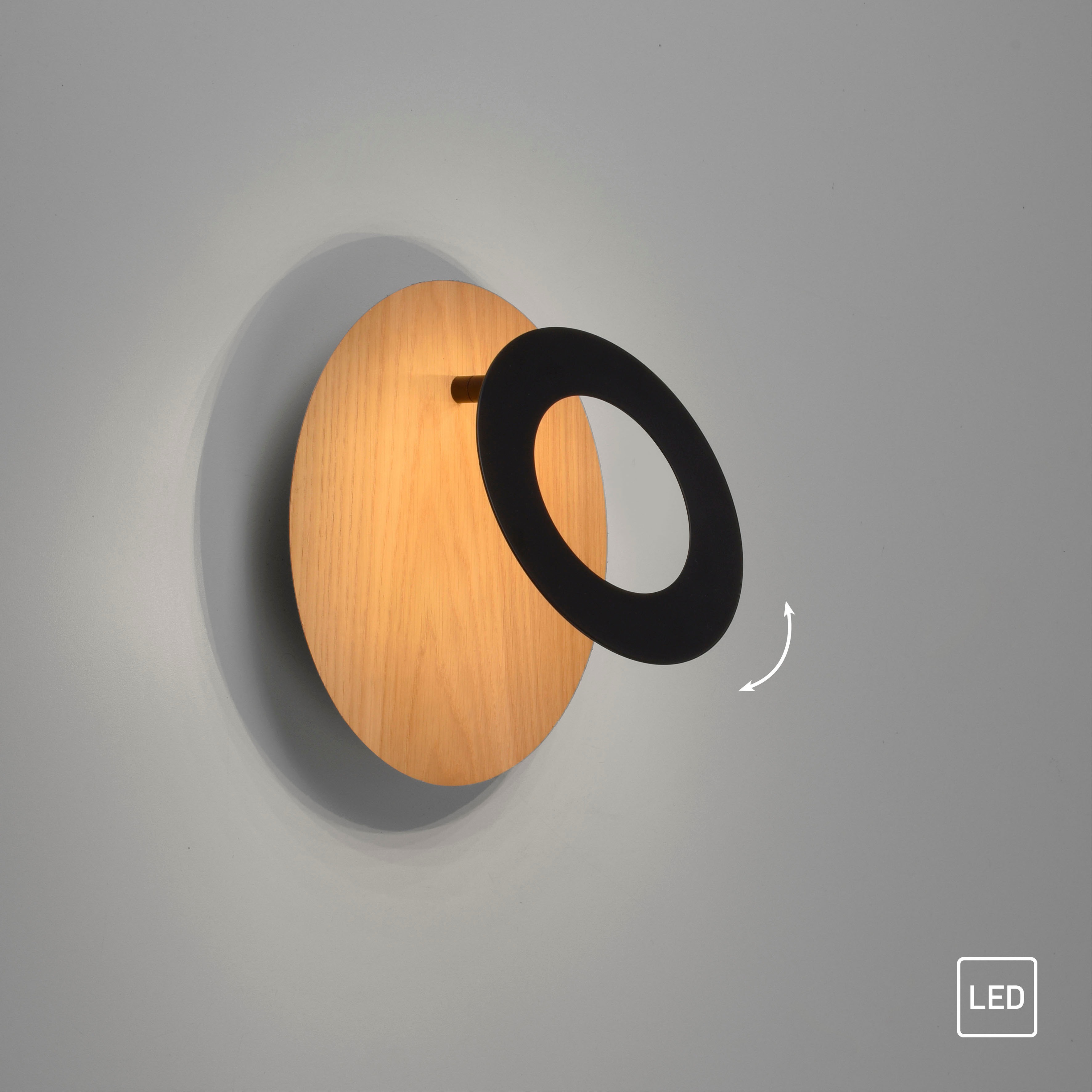 Thumbnail - Paul Neuhaus Wandleuchte "NEVIS", 1 flammig, Leuchtmittel LED-Board LED fest integriert, LED