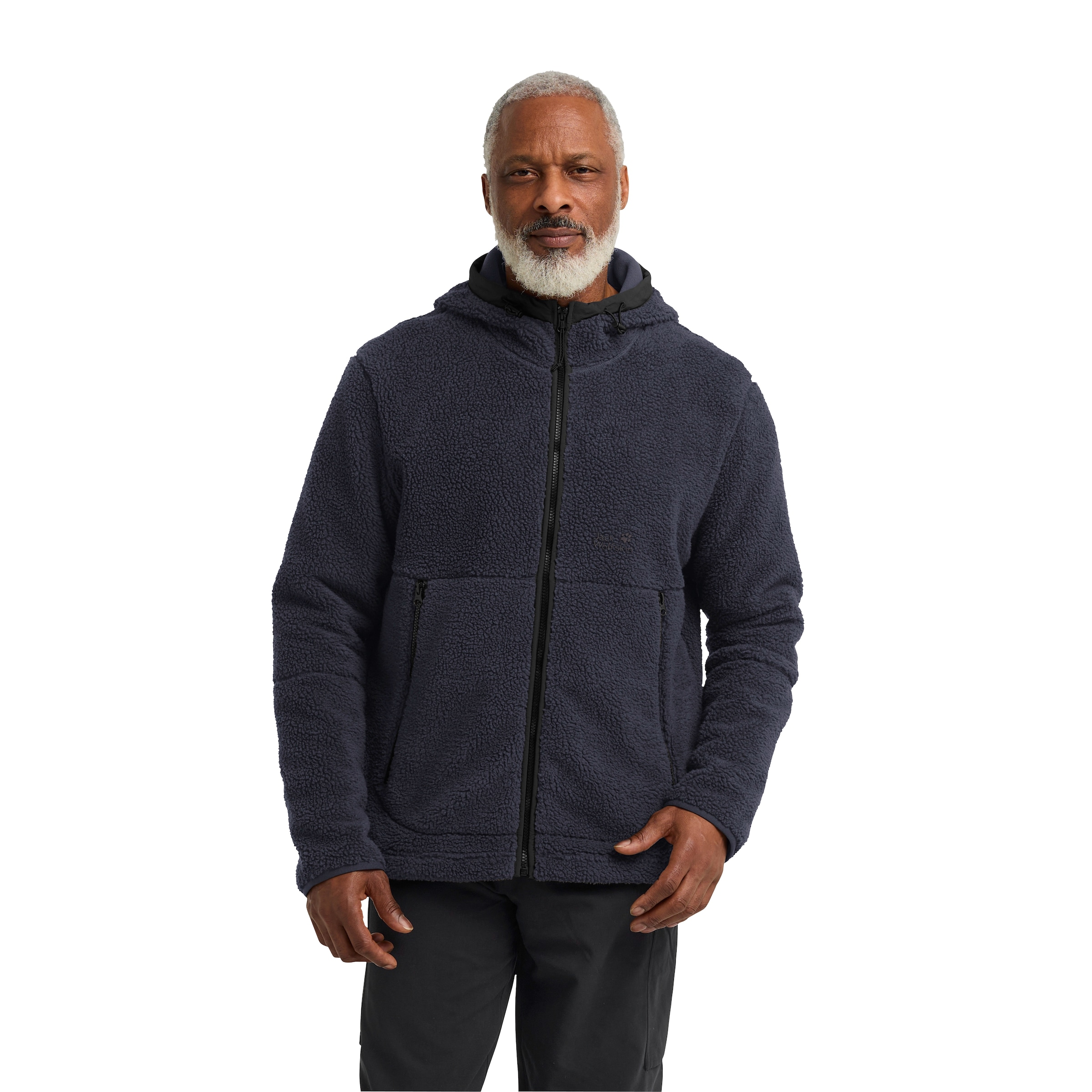 Jack Wolfskin Fleecejacke "STONE LITE HOODED JKT M" mit Kapuze winddicht, a günstig online kaufen