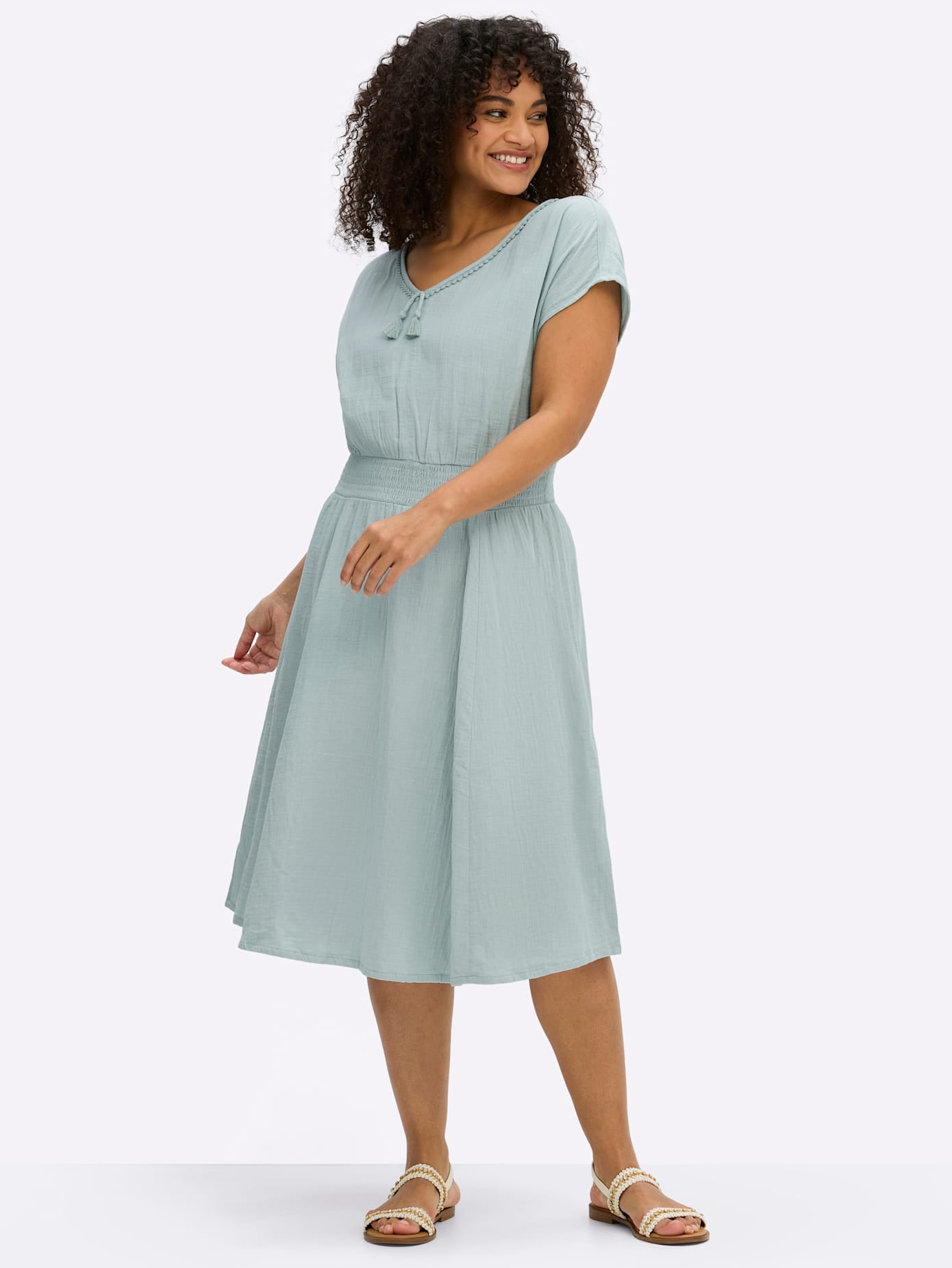 Sheego Sommerkleid "Kleid"
