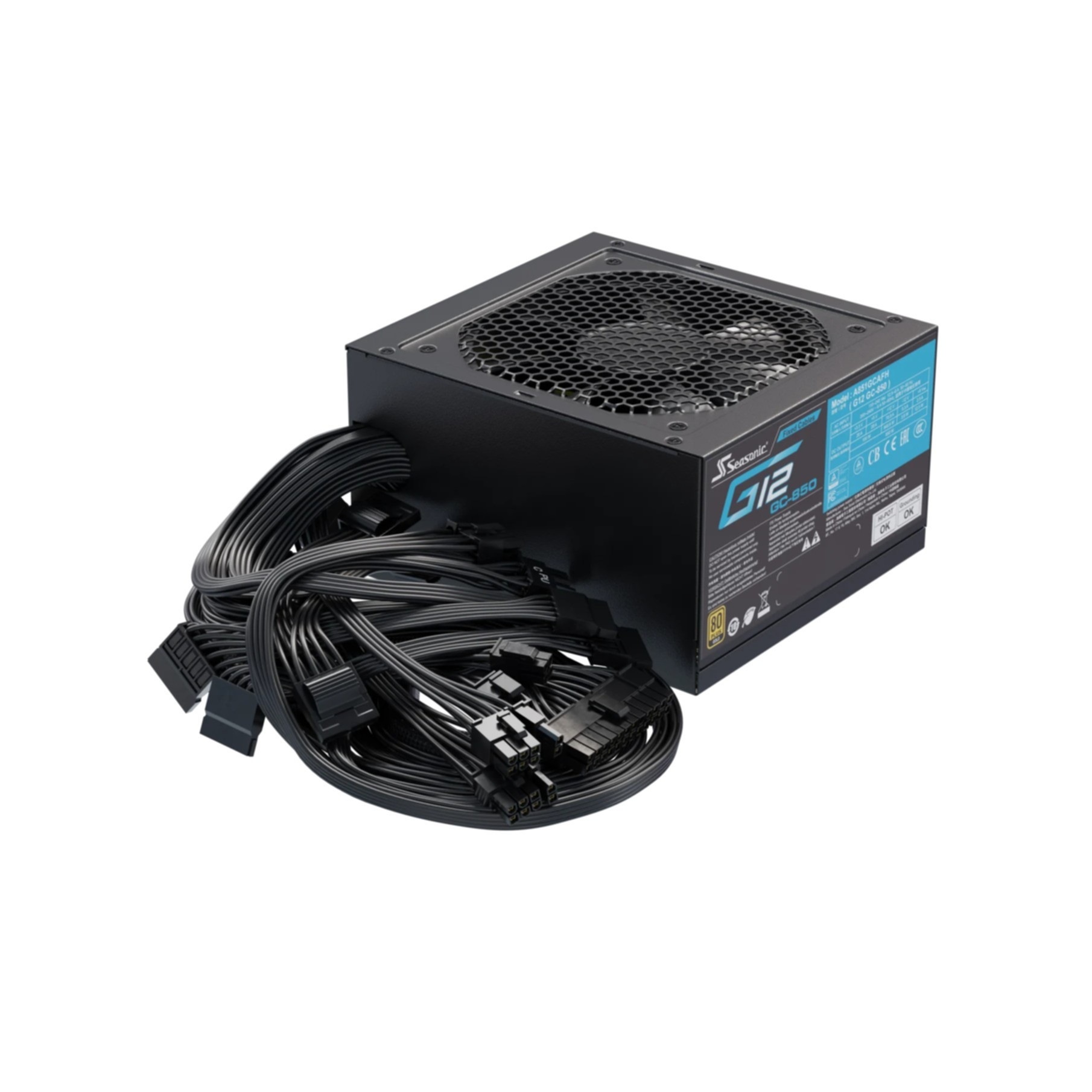 Seasonic Netzteil »Netzteil 850W G12 GC-850 80+Gold«