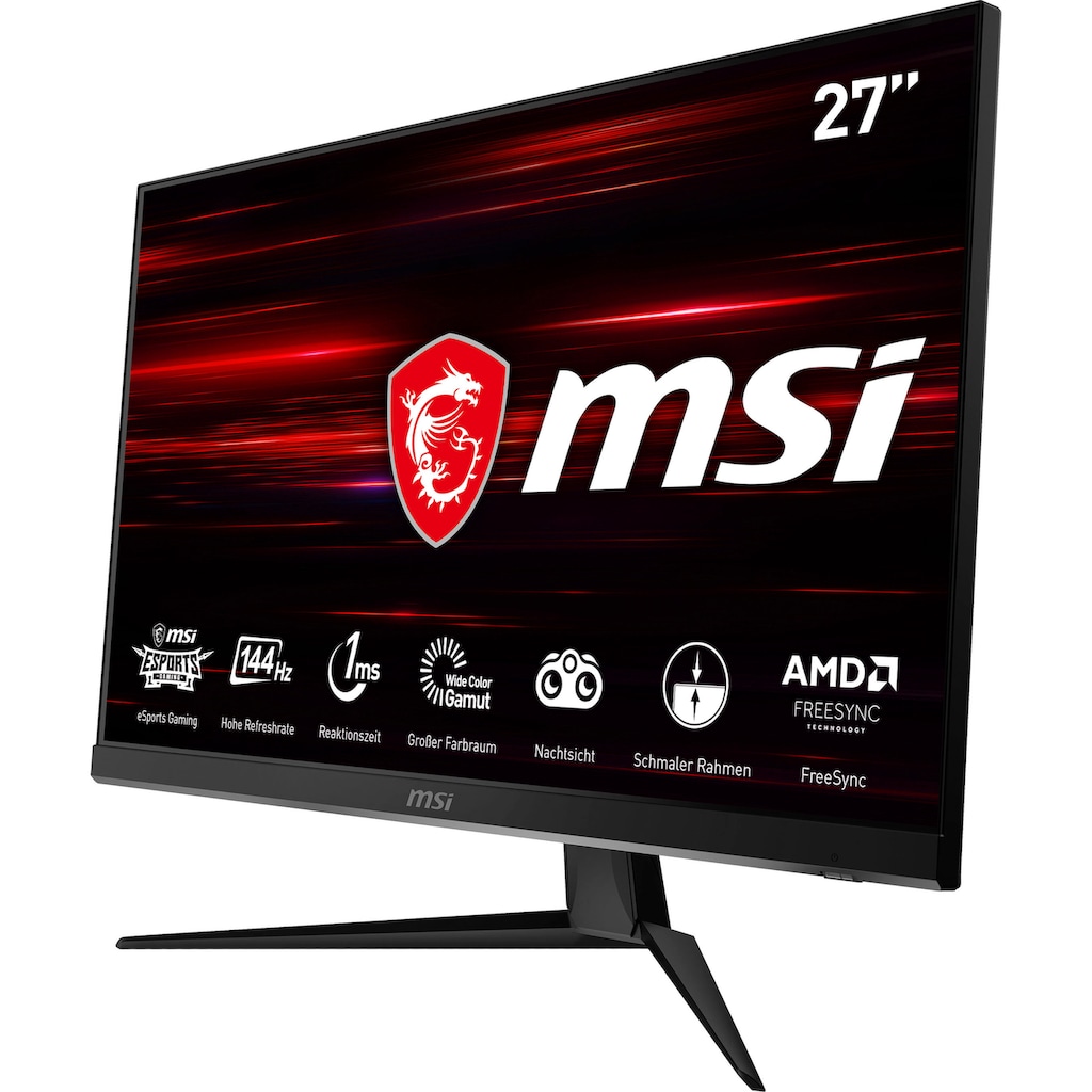 MSI Gaming-Monitor »Optix G271«, 69 cm/27 Zoll, 1920 x 1080 px, Full HD, 1 ms Reaktionszeit, 144 Hz