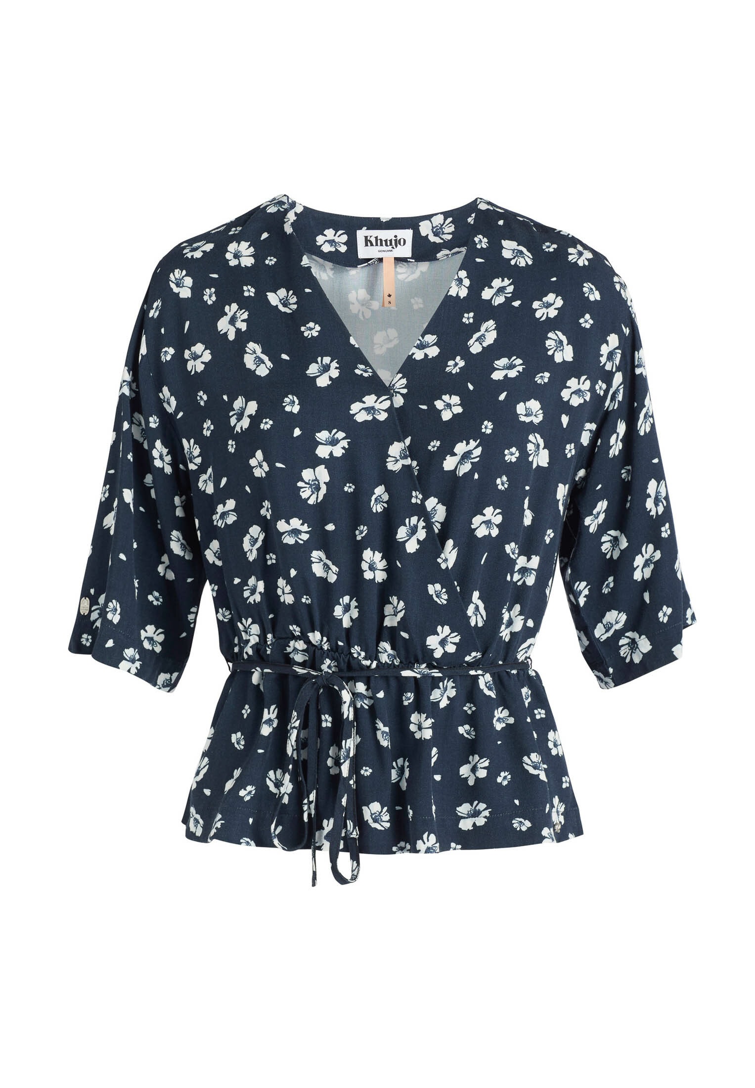 khujo Shirtbluse »RINALDA«, aus Viskose in Wickel-Optik