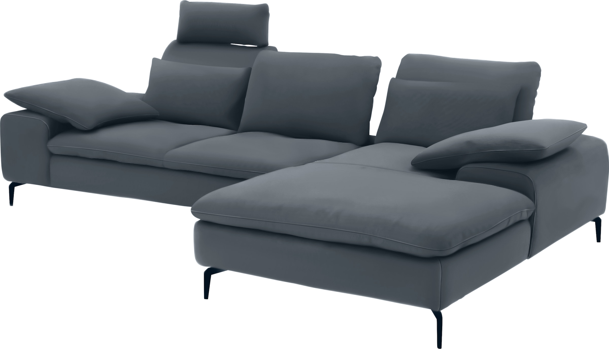 W.SCHILLIG Ecksofa "valentinoo, Designsofa, bequem, elegant und zeitlos, L- günstig online kaufen