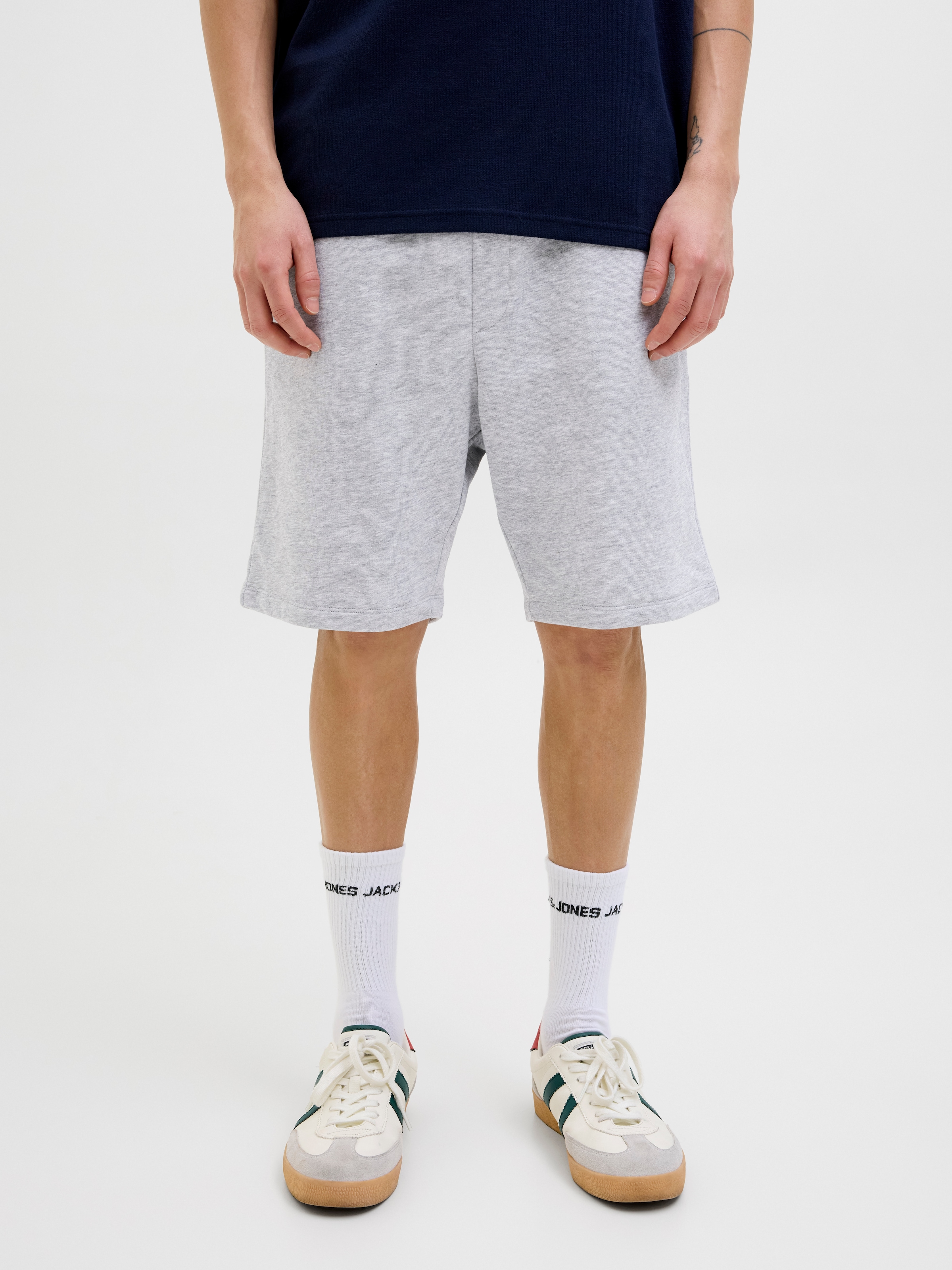 Jack & Jones Sweatshorts "JPSTGORDON mit elastischem Bund", unifarben, modi günstig online kaufen