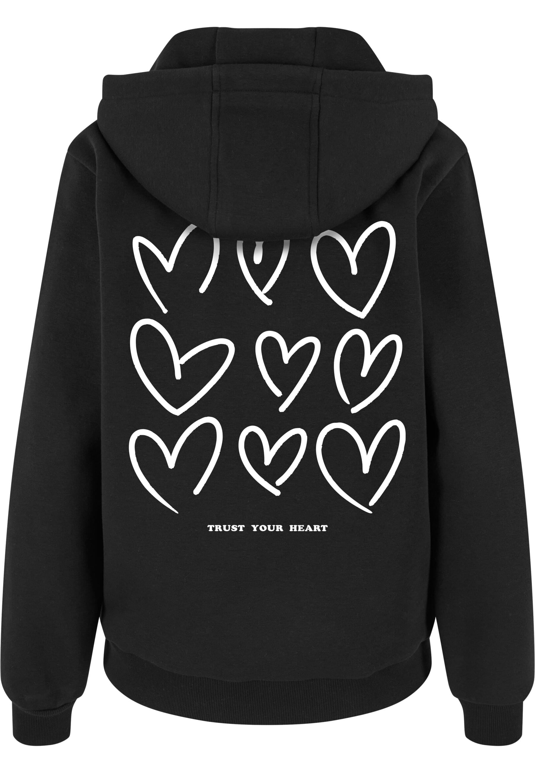 Miss Tee Kapuzenpullover »Miss Tee Always Trust Your Heart Ladies Fluffy Hoody« 1 Stk.