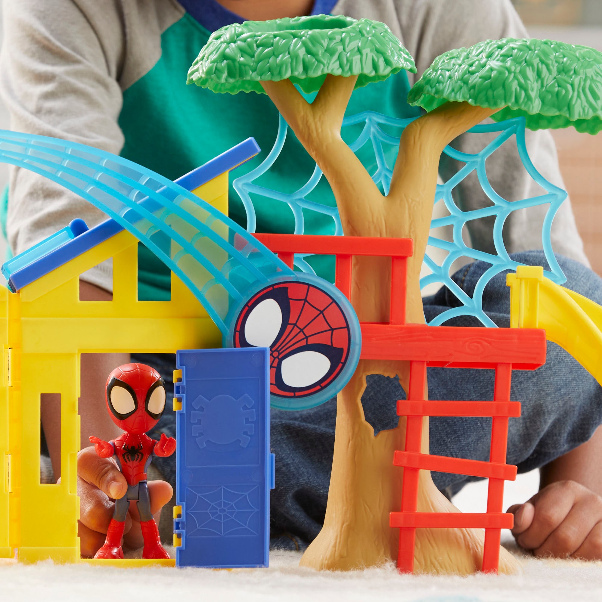Hasbro Spielwelt »Marvel Spidey und seine Super-Freunde, Spideys Spielplatz«