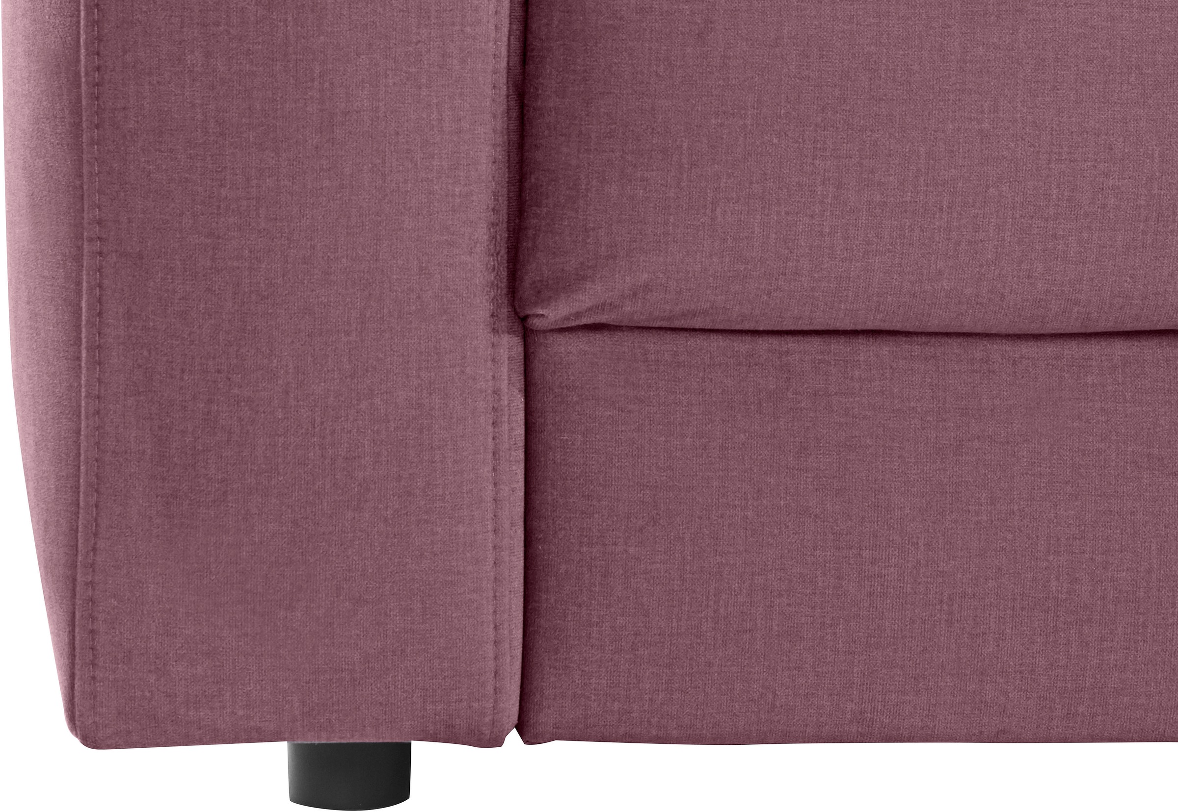 Places of Style Ecksofa »Bloomfield, L-Form«, extra tiefe Sitzfläche, wahlweise mit Sitztiefenverstellung