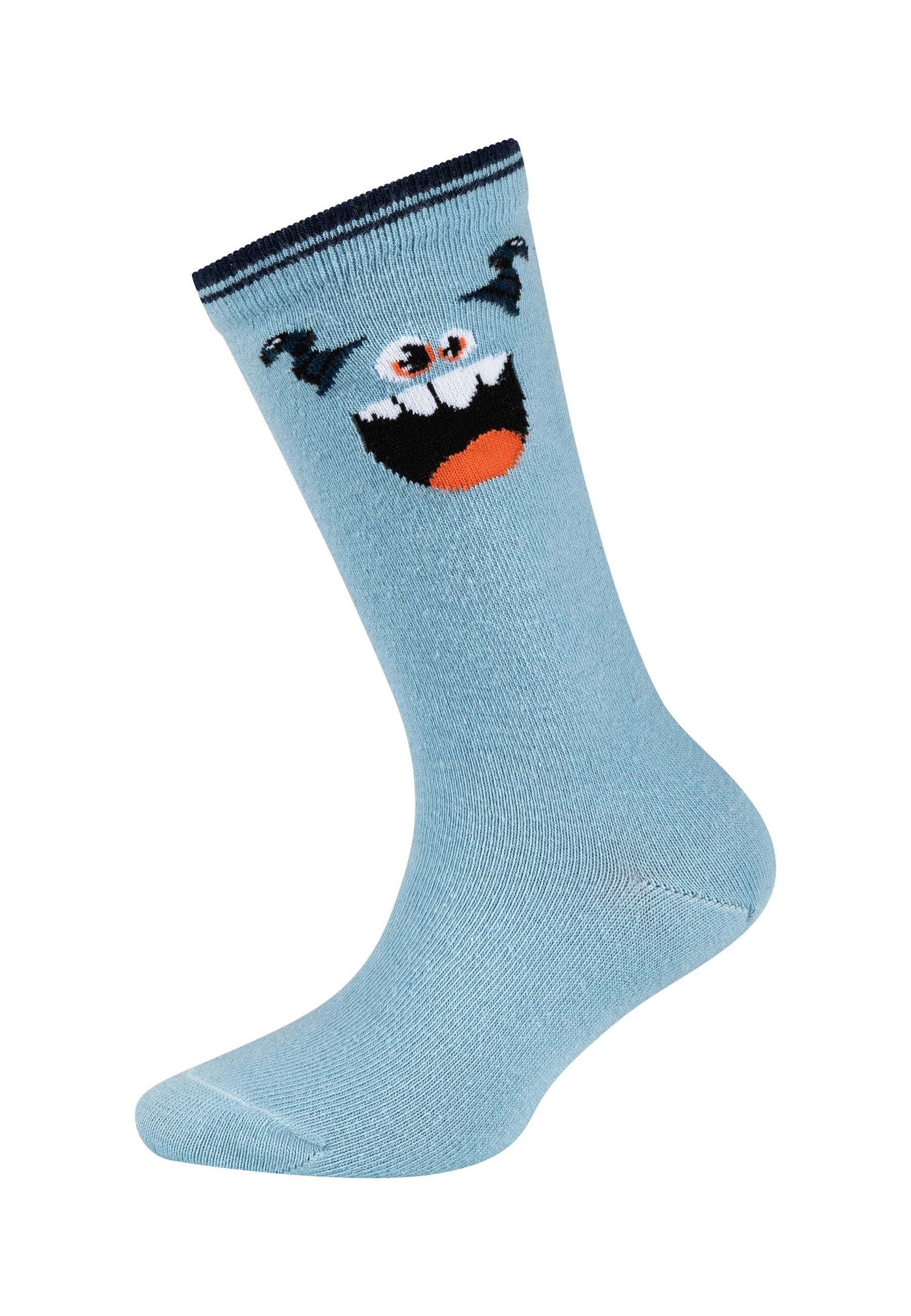 s.Oliver Socken »Kindersocken originals 6er Pack«, 6er Pack Hergestellt aus OCS zertifizierter Bio-Baumwolle, Verstärkte Ferse und Spitze für mehr Haltbarkeit