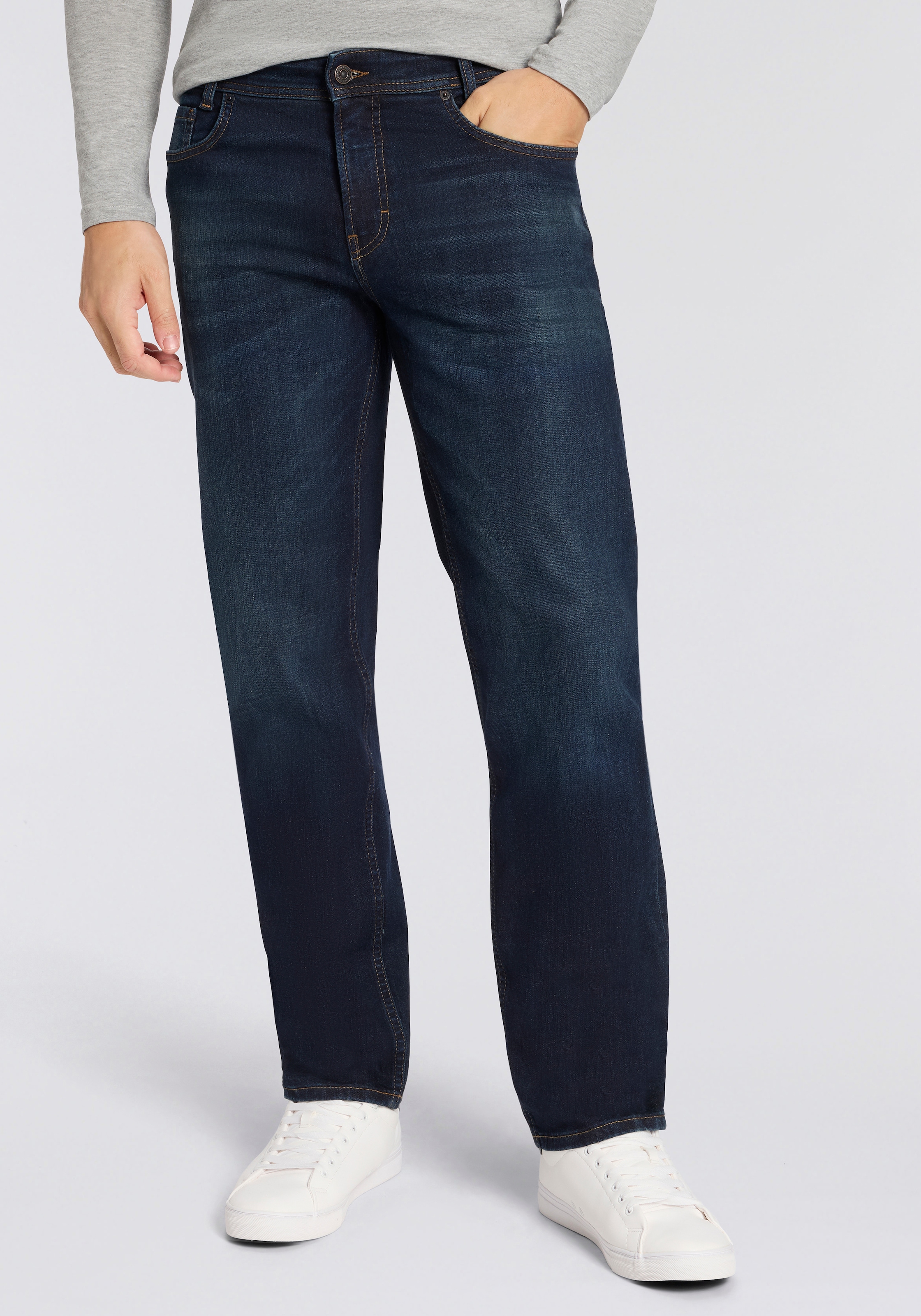 MAC Jeans Straight Fit RICK dunkelblau   34/L32 herren