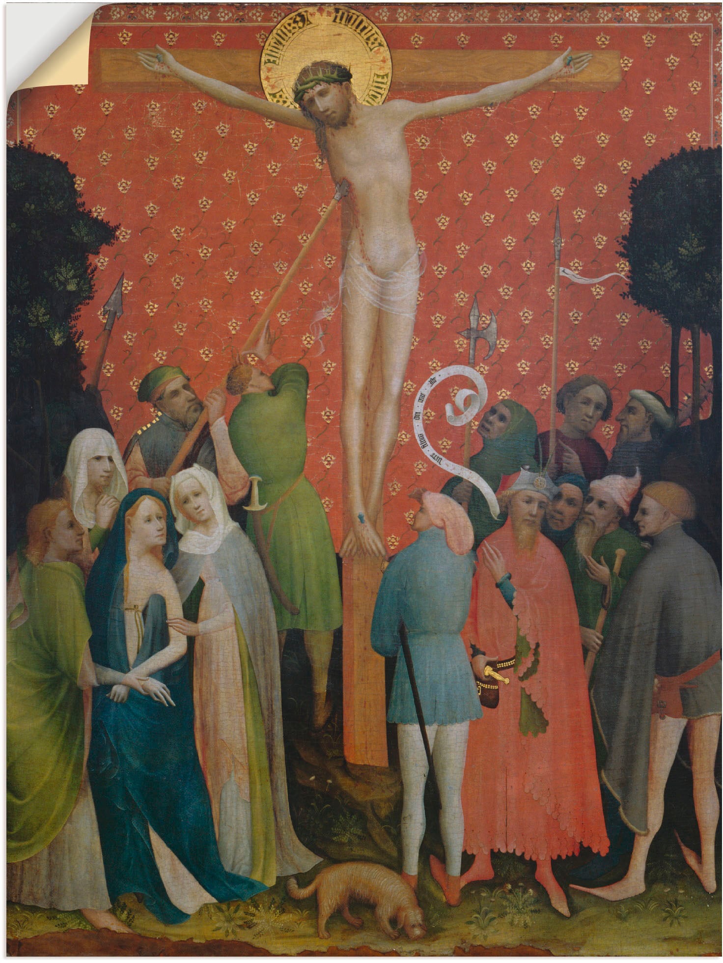 versch. Leinwandbild, Außenflügel als Wandaufkleber Poster I«, in Religion, Größen BAUR oder »Goldene Artland St.), (1 | Tafel. Wandbild bestellen