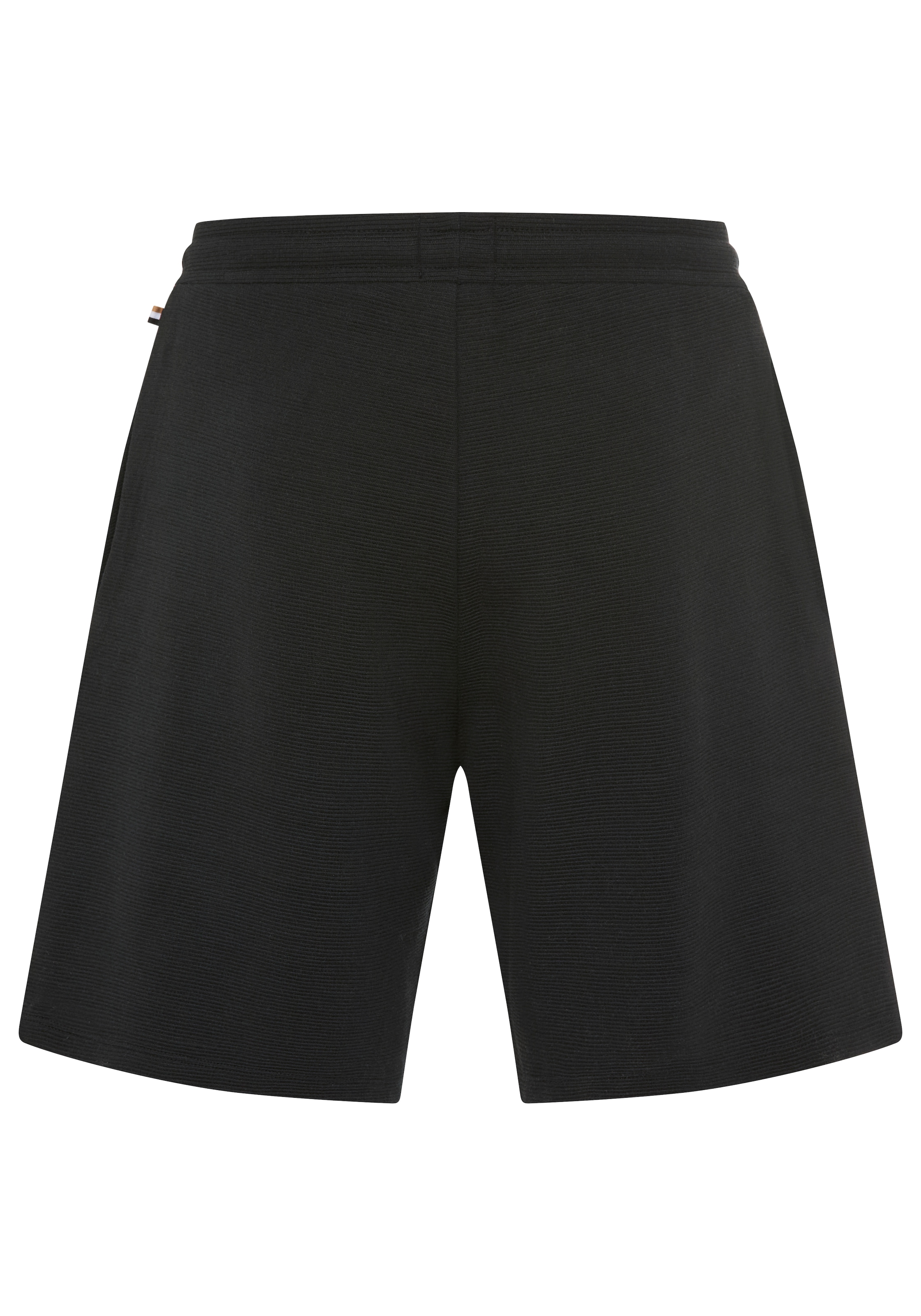 BOSS Shorts  mit elastischem Bund, in Ripp-Qualität