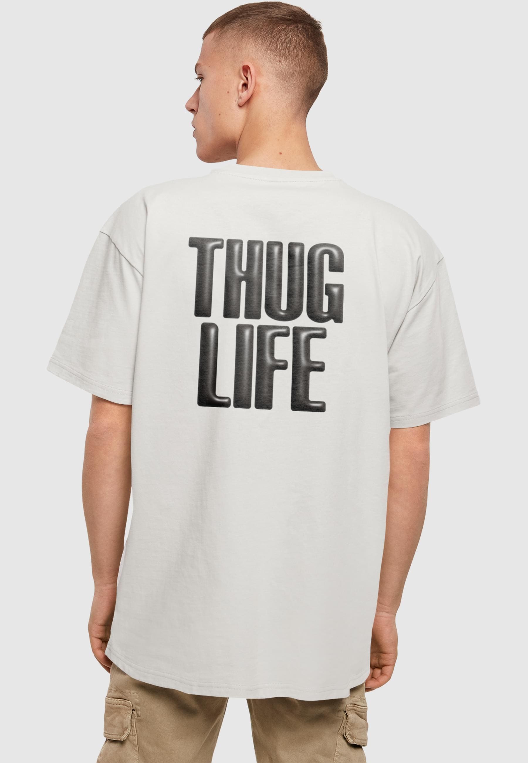 Thug Life T-Shirt »Thug Life TLTS203M Leather3D T-Shirt«, (1 tlg.)