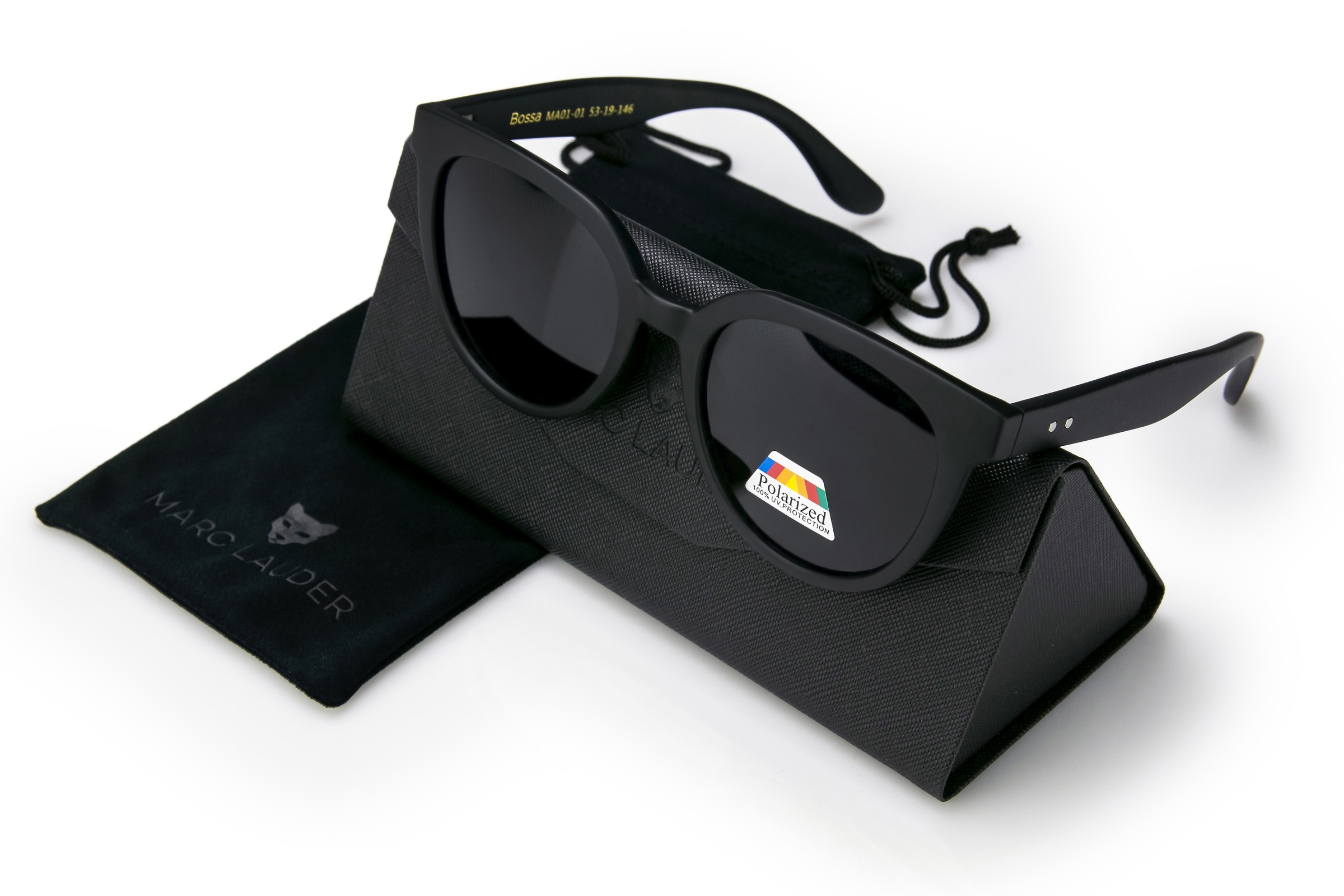 MARC LAUDER Sonnenbrille »MA01-01« 3: dark glass, strong solar luminosity