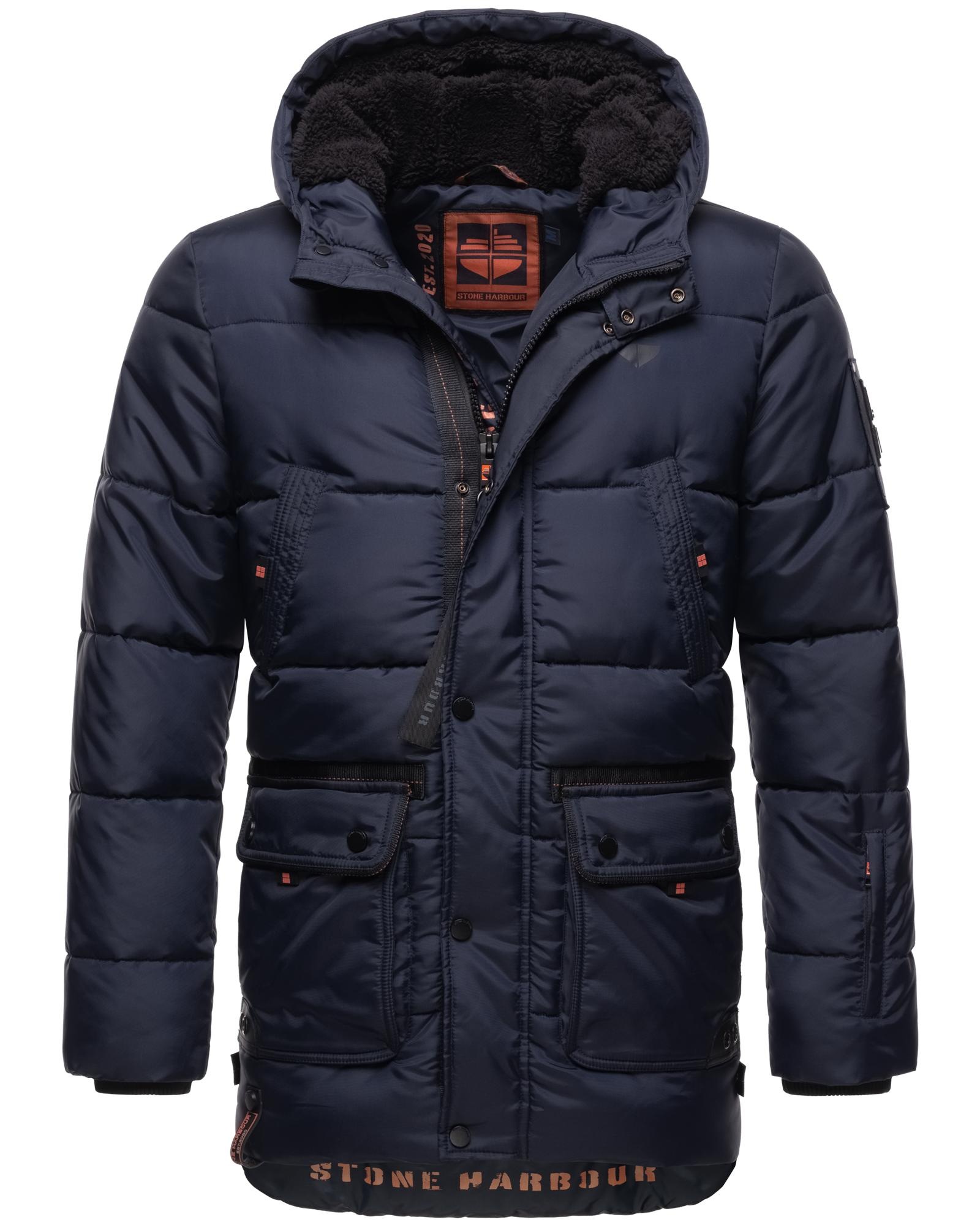 Stone Harbour Steppjacke »Mironoo«, mit Kapuze, stylische Outdoorjacke mit großer Kapuze