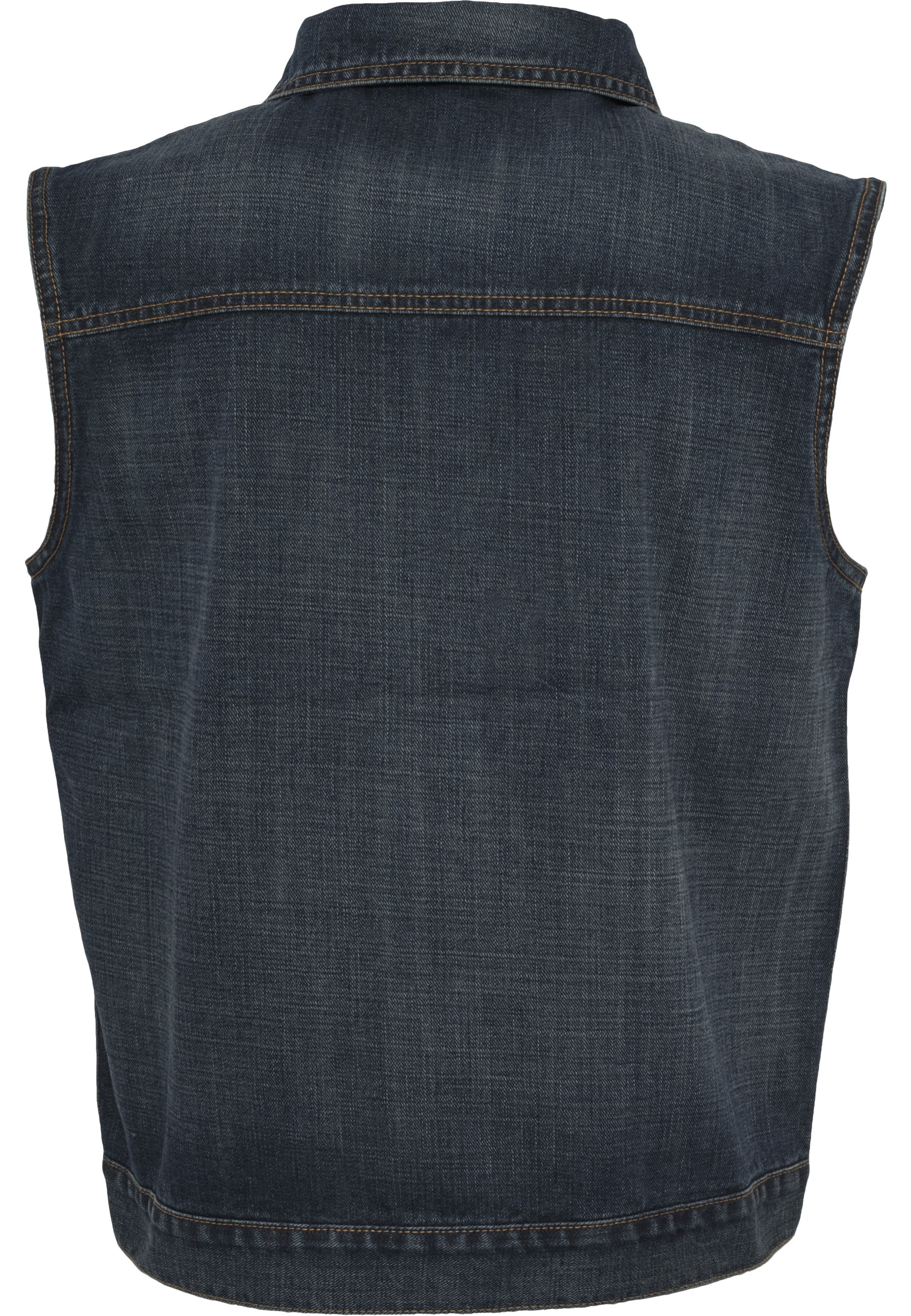 URBAN CLASSICS Jerseyweste "Urban Classics Herren Denim Vest" 1 Stk. günstig online kaufen