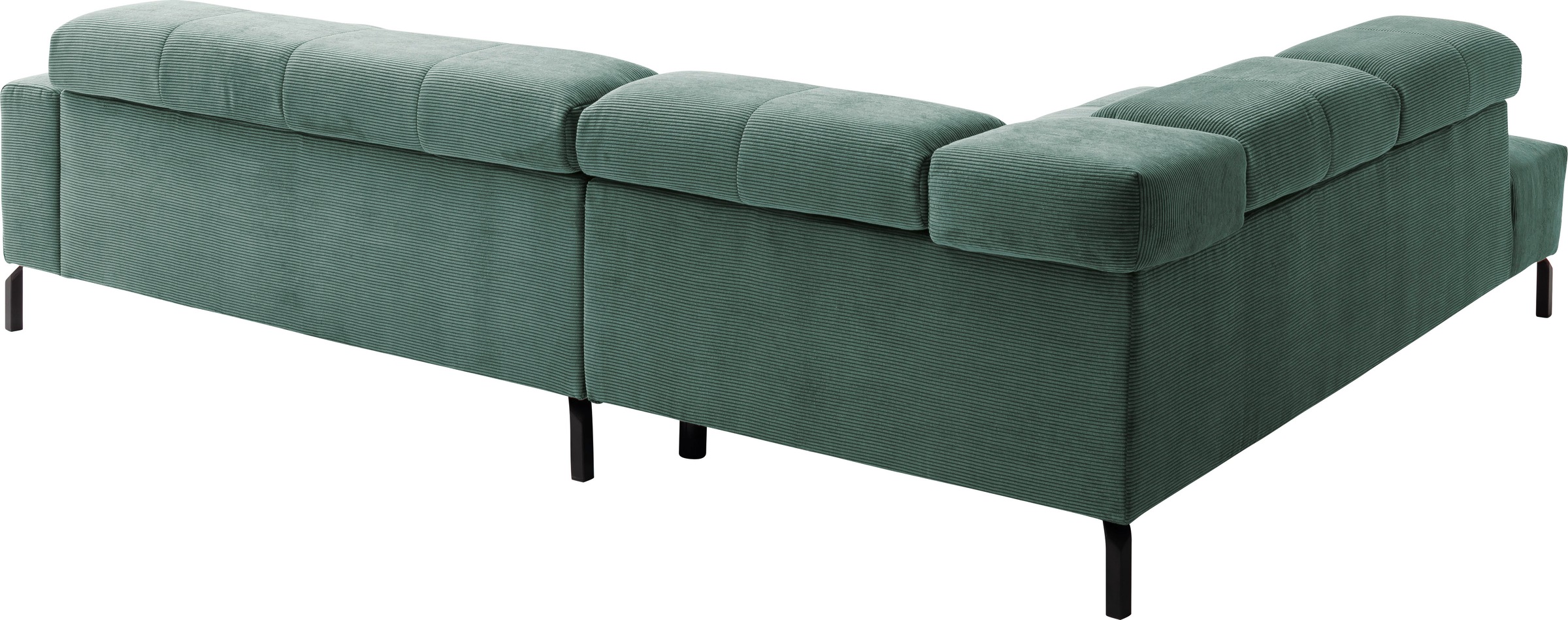 Thumbnail - Places of Style Ecksofa "Cleveland, L-Form, incl. Kopfteilverstellung, Breite 276 cm", wahlweise elektrischer Sitzvorzug
