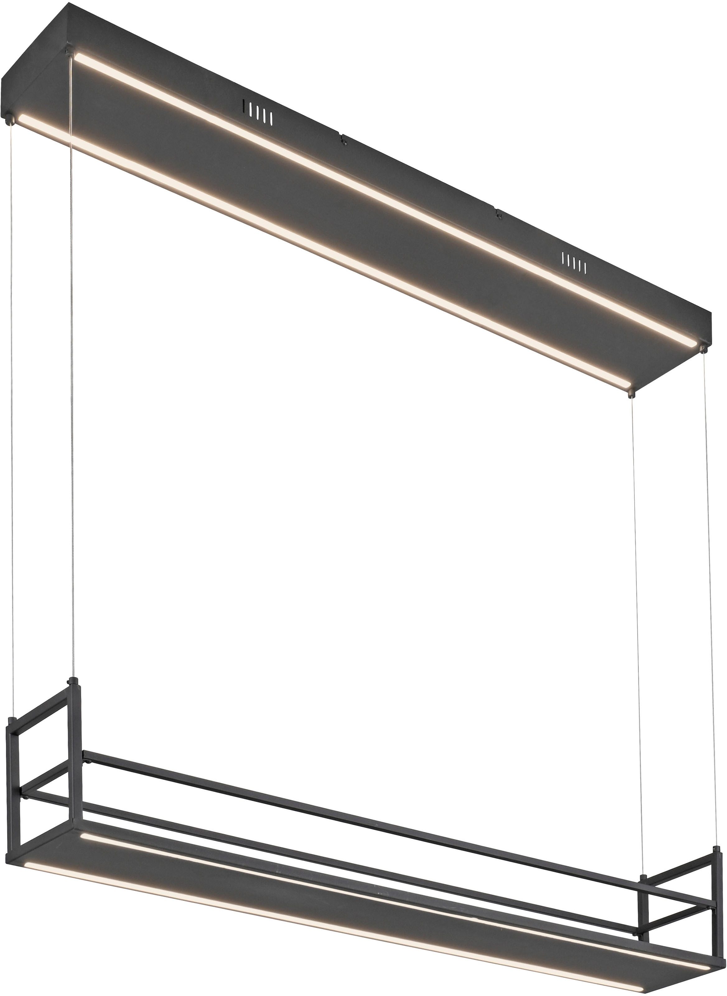JUST LIGHT LED Deckenleuchte »SONTURA« LED-Board 1 Stk. Warmweiß Getrennt schaltbar, Memoryfunktion