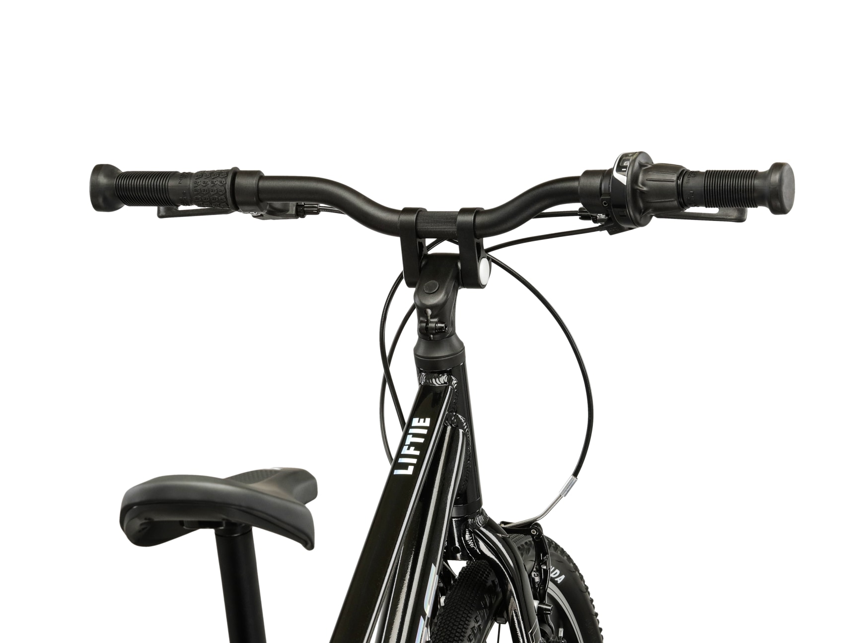 Kross Kinderfahrrad »KROSS Kinderrad 24" Lightweight Liftie 8 Gänge schwarz 2026« 8 Gang Shimano ALTUS RD-M310 Schaltwerk Kettenschaltung