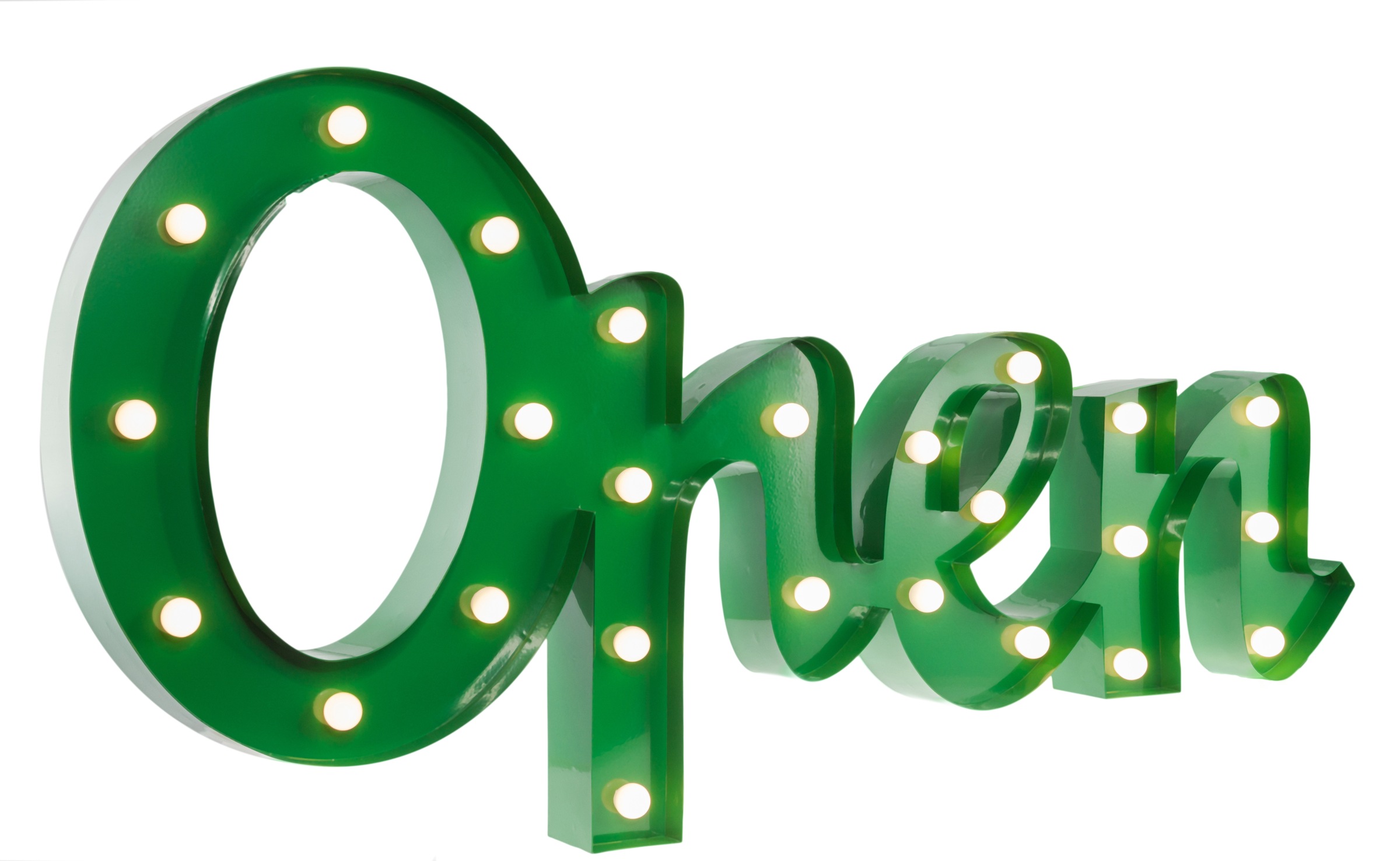 MARQUEE LIGHTS LED Dekolicht »Open« 25 flammig lemput...