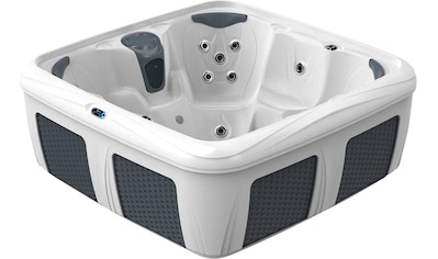 Whirlpool »Stonehenge BIG EZ White Diamond / Grey Wicker«