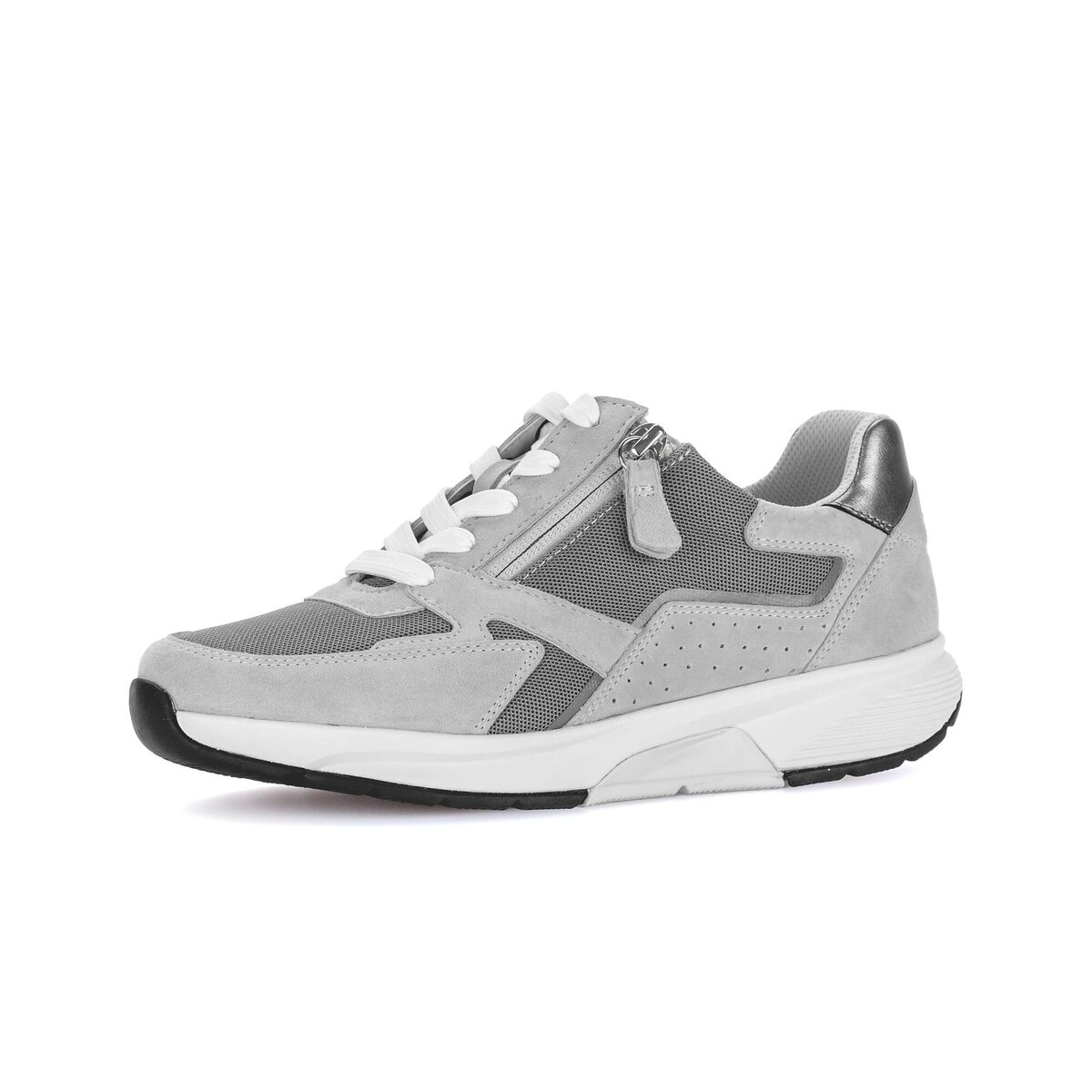 Gabor Sneaker "Sneaker low Materialmix Leder/Lederimitat" günstig online kaufen