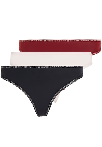 TOMMY HILFIGER Underwear Stringai (Packung 3 St. 3er-Pack) su T...