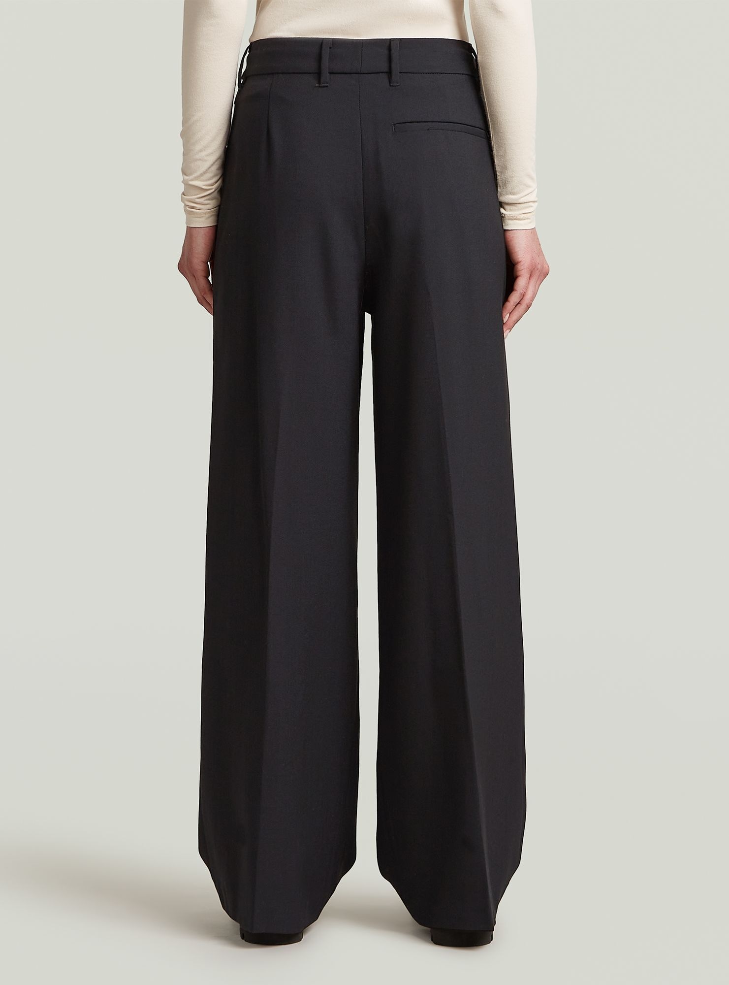 G-STAR Chinohose "Fluid Wide Leg Hose" günstig online kaufen