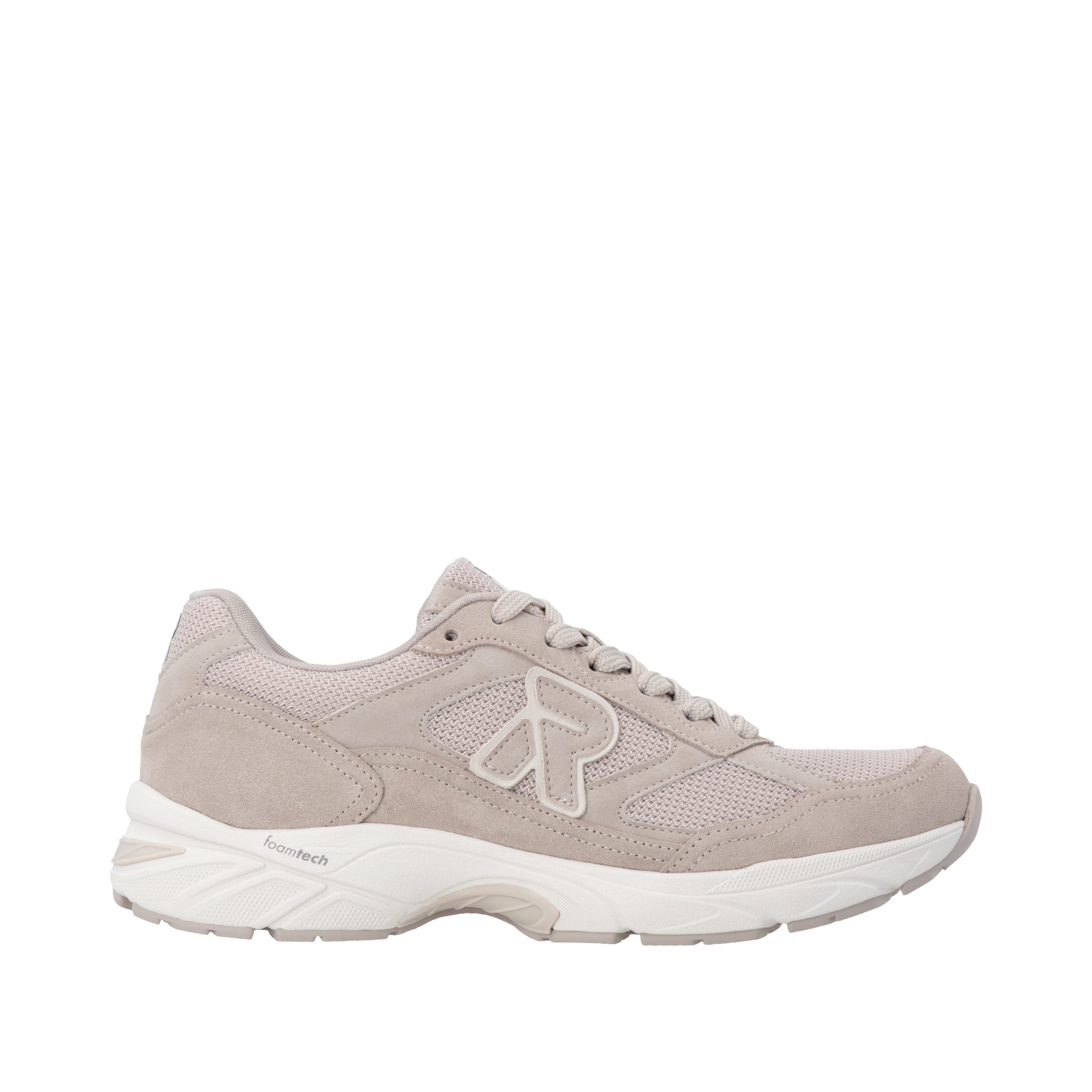 RIEKER Sport Sneaker  Halbschuh, Schnürschuh mit Logoemblem und Wechselfußbett