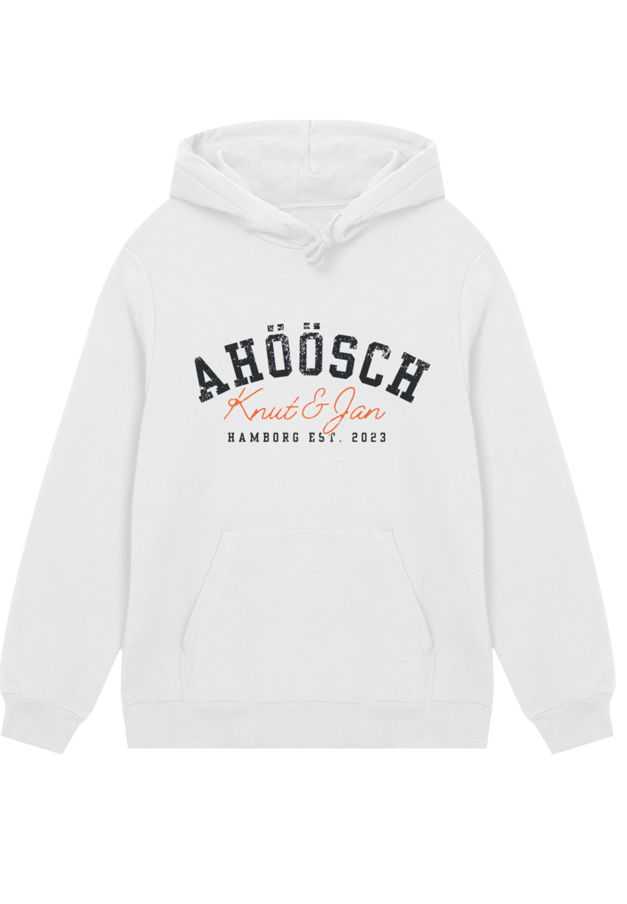 F4NT4STIC Kapuzenpullover »Knut & Jan Hamburg Ahöösch Plattdeutsch«, Premium Qualität