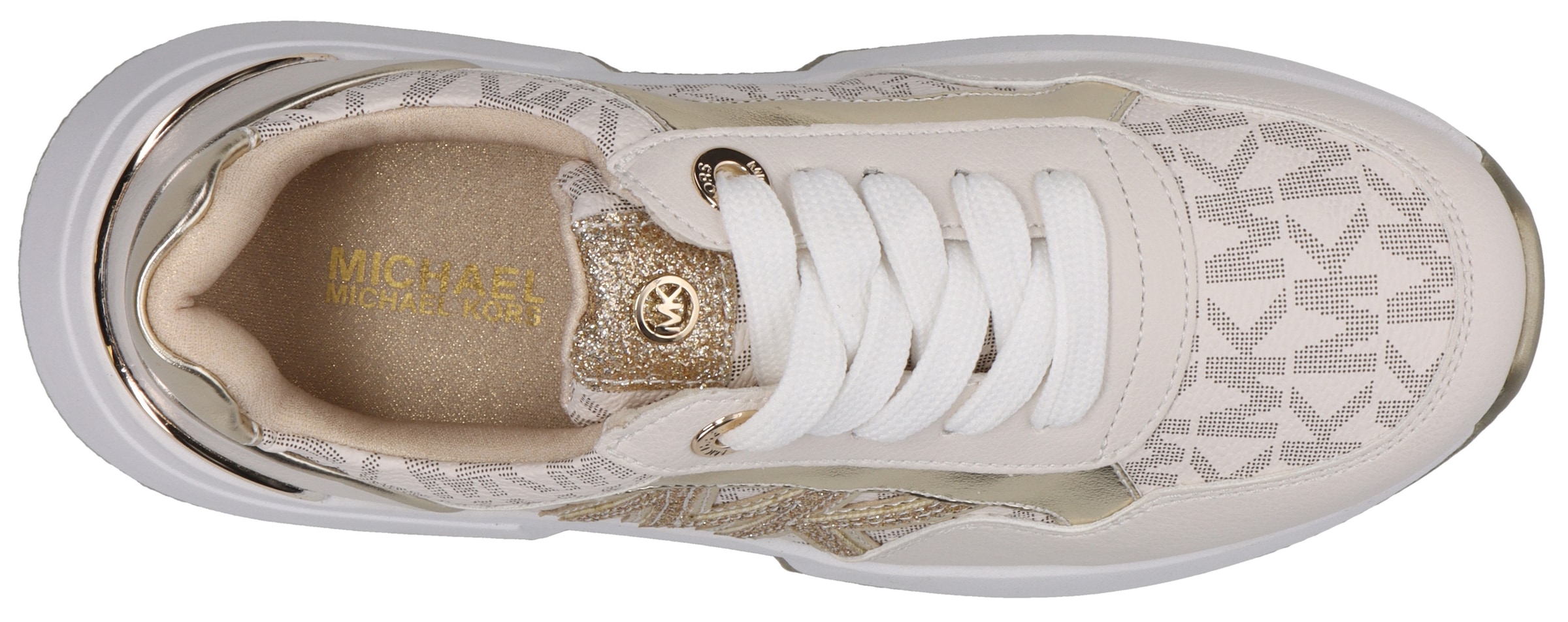 MICHAEL KORS KIDS Plateausneaker »Cosmo Maddy«, mit Chunky-Sohle, Freizeitschuh, Halbschuh, Schnürschuh