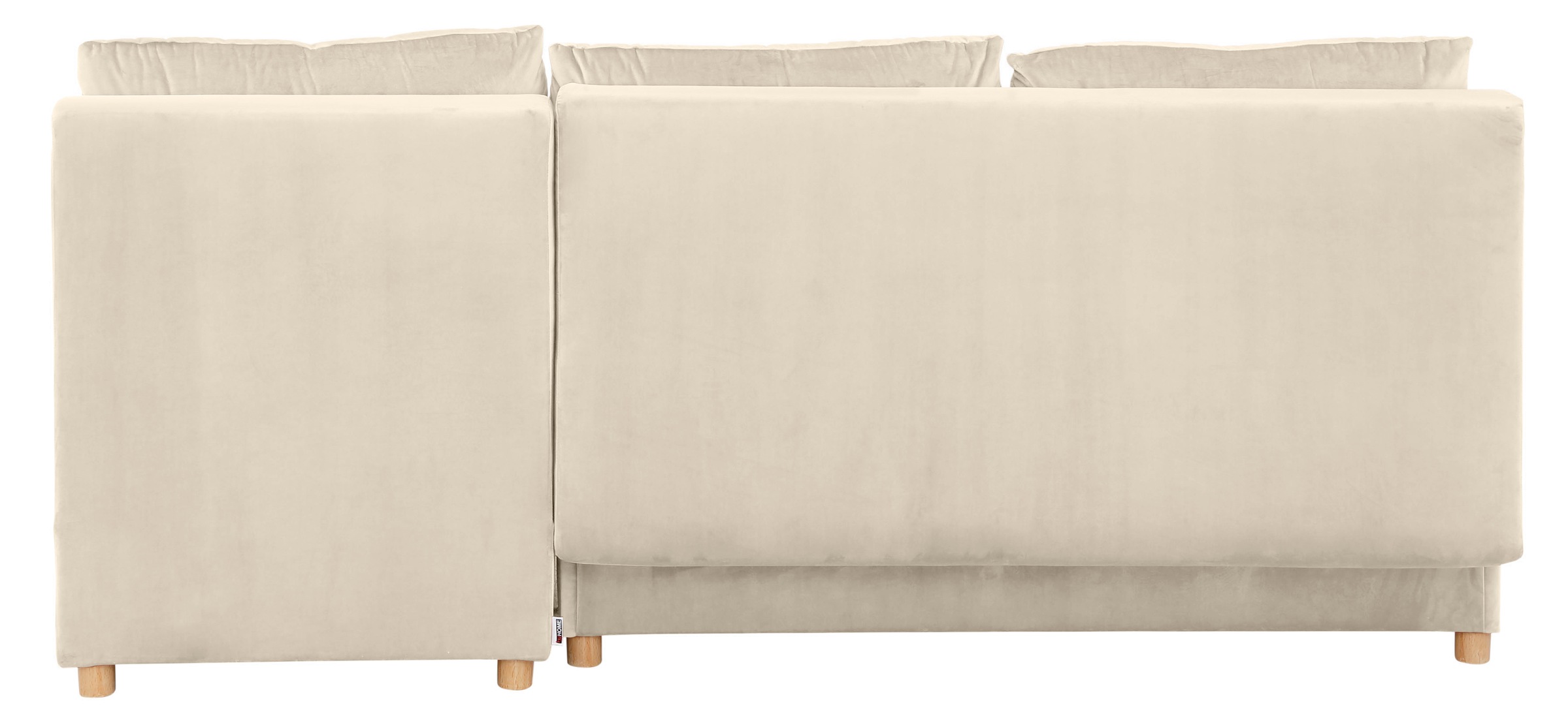 INOSIGN Ecksofa »Mick L-Form«, Longchair links/rechts montierbar, wahlweise mit Bettfunktion