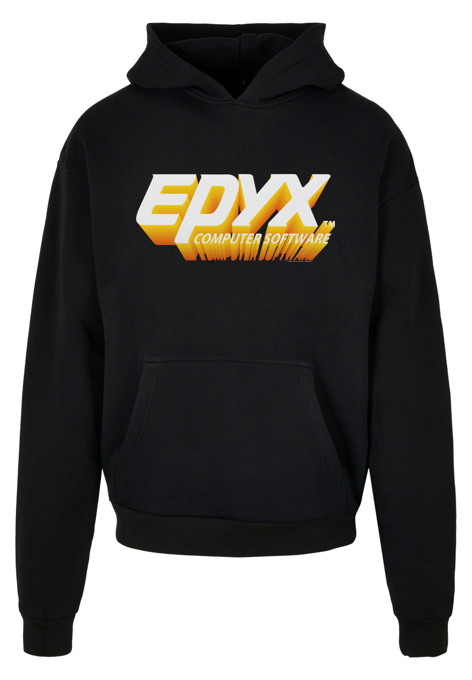 F4NT4STIC Kapuzenpullover »EPYX Computer Software Logo 3D SEVENSQUARED«, Print