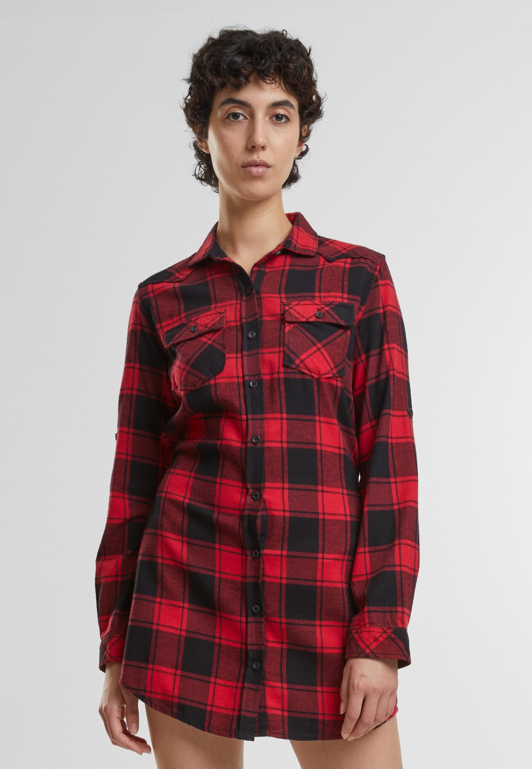 Brandit Langarmhemd »Brandit Damen Ladies Longshirt«, (1 tlg.)