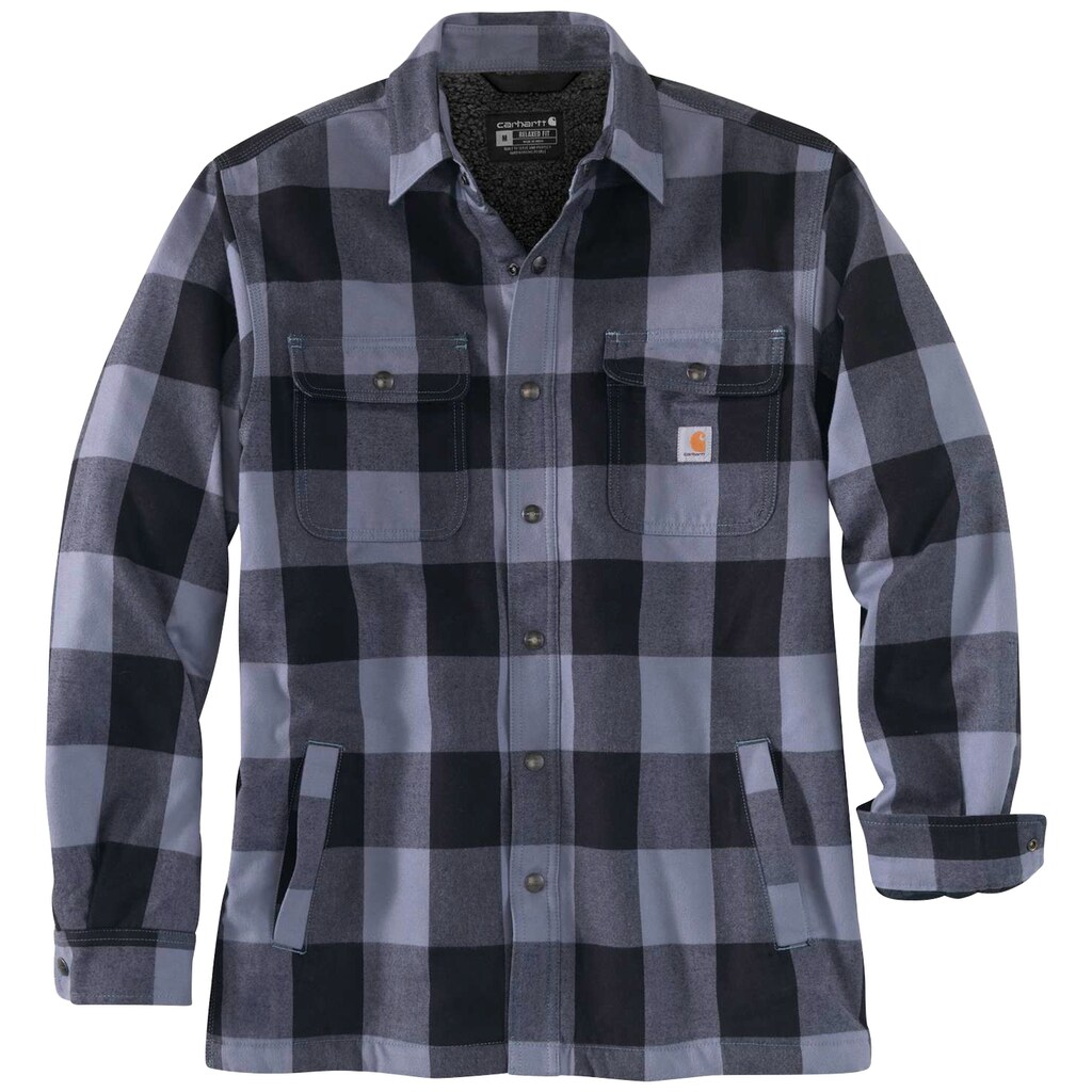 Marken Carhartt Carhartt Hemdjacke »HUBBARD SHERPA LINED SHIRTJACKE«, FOLKSTONE GRAY grau Marken Carhartt Carhartt Hemdjacke »HUBBARD SHERPA LINED SHIRTJACKE«, FOLKSTONE GRAY grau