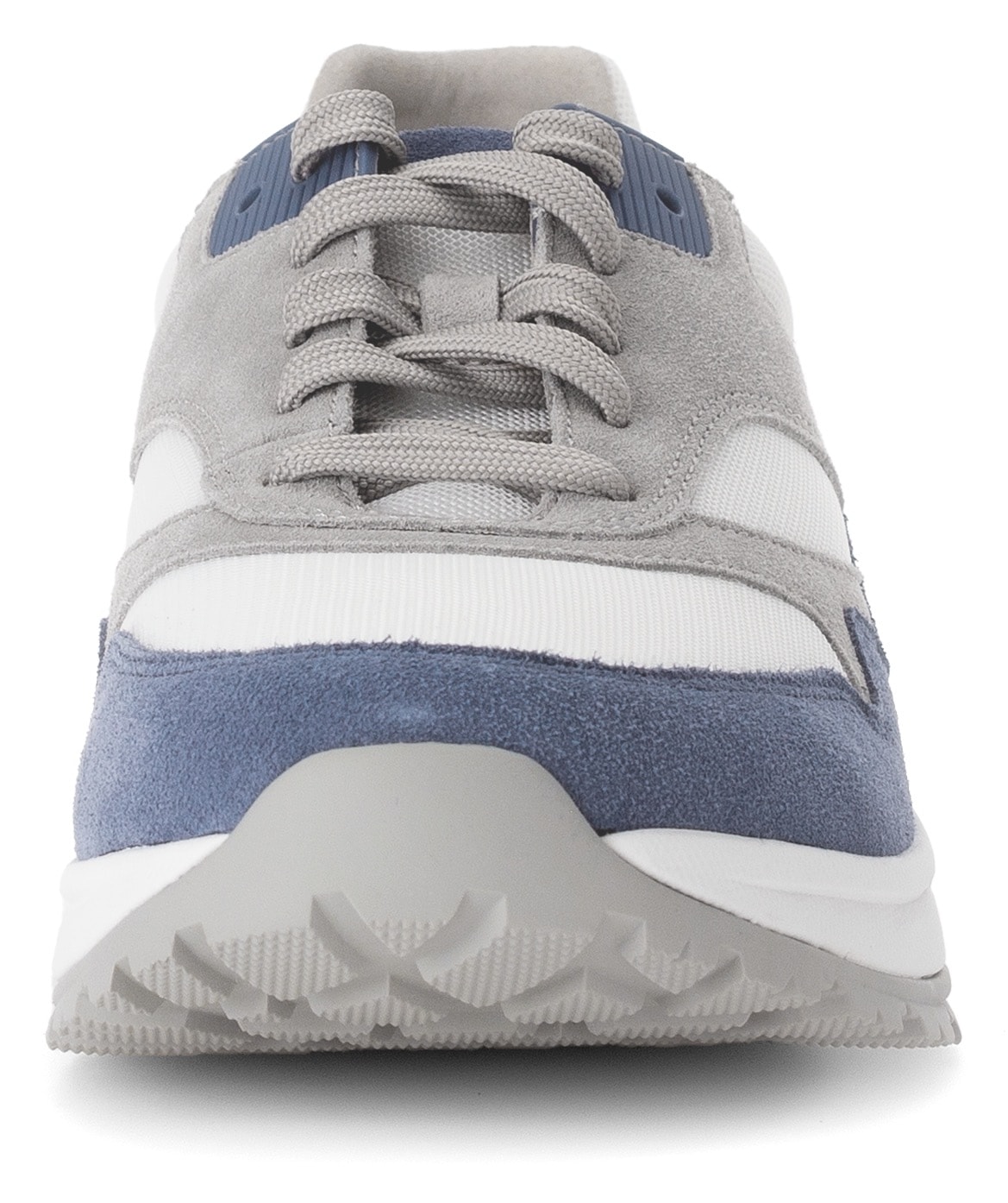 Gabor Rollingsoft Keilsneaker, Freizeitschuh, Halbschuh, Schnürschuh mit Wechselfußbett, Weite G