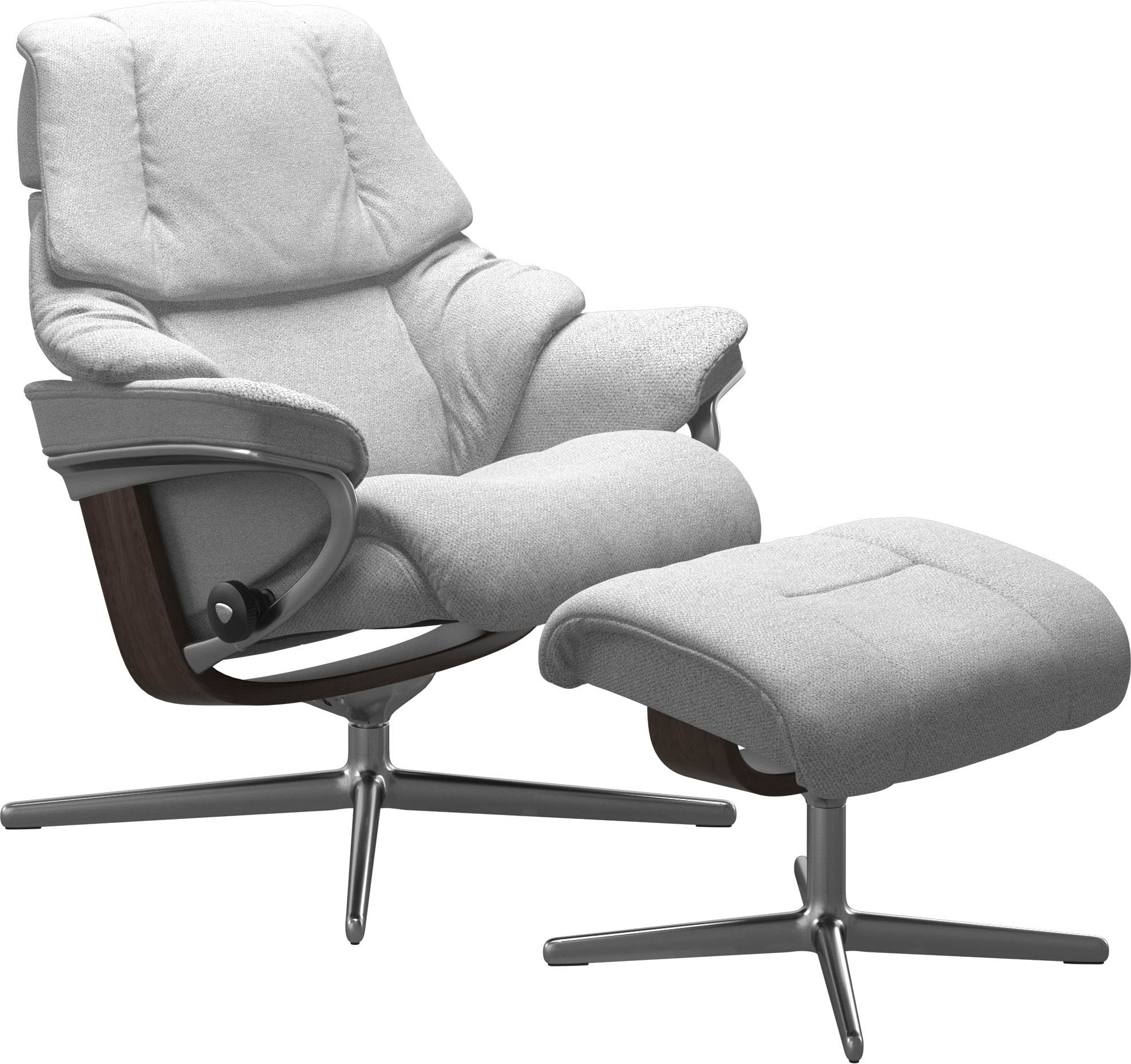 Stressless® Relaxsessel »Reno«, mit Cross Base, Größe S, M & L, Holzakzent Wenge
