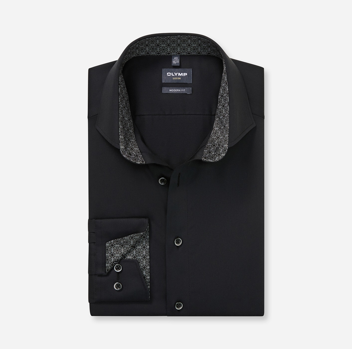 OLYMP Langarmhemd "Luxor modern fit" Global-Kentkragen, Businesshemd, moder günstig online kaufen
