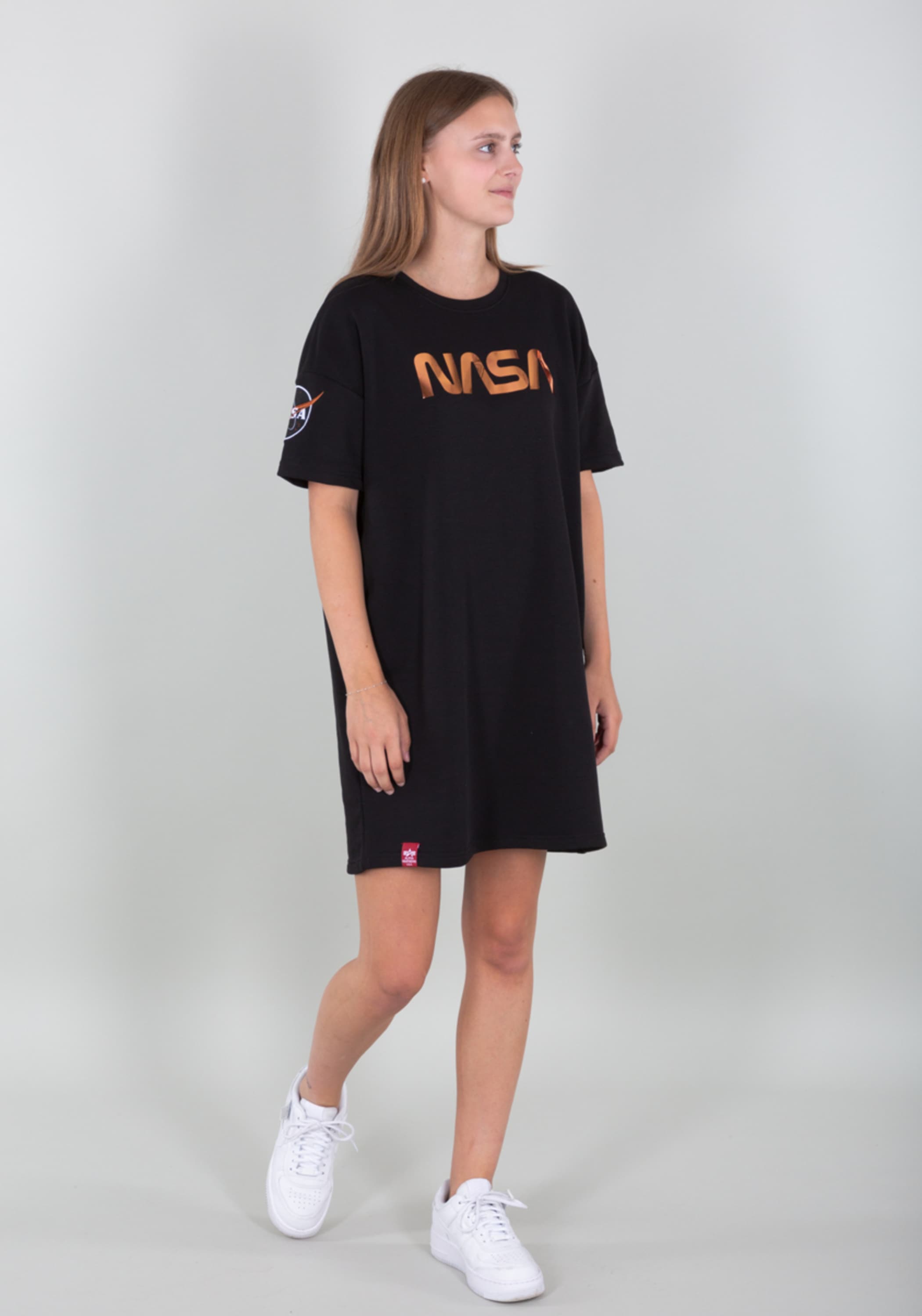 Alpha Industries T-Shirt »NASA Long T OS Women«