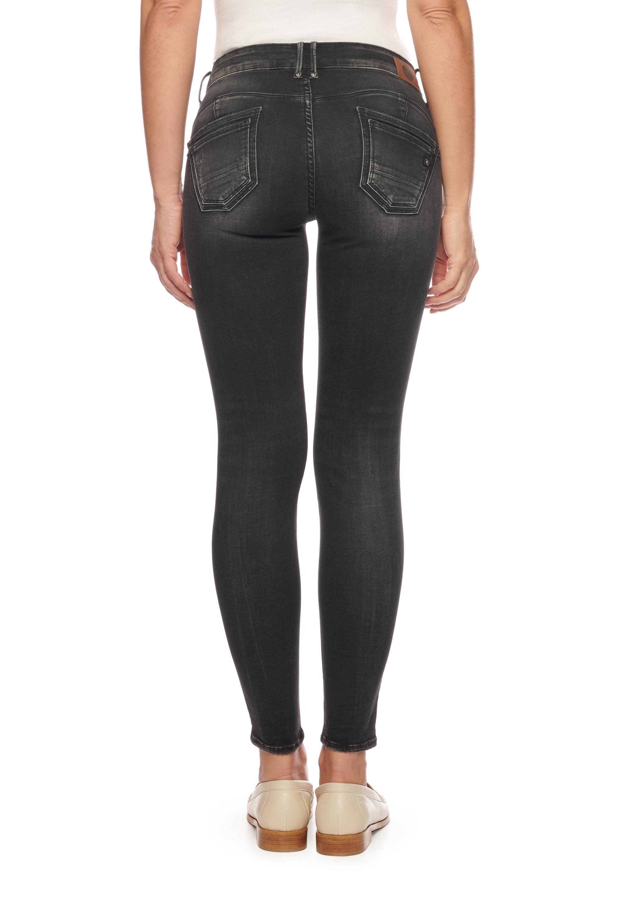 Le Temps Des Cerises Bequeme Jeans, im Used-Look
