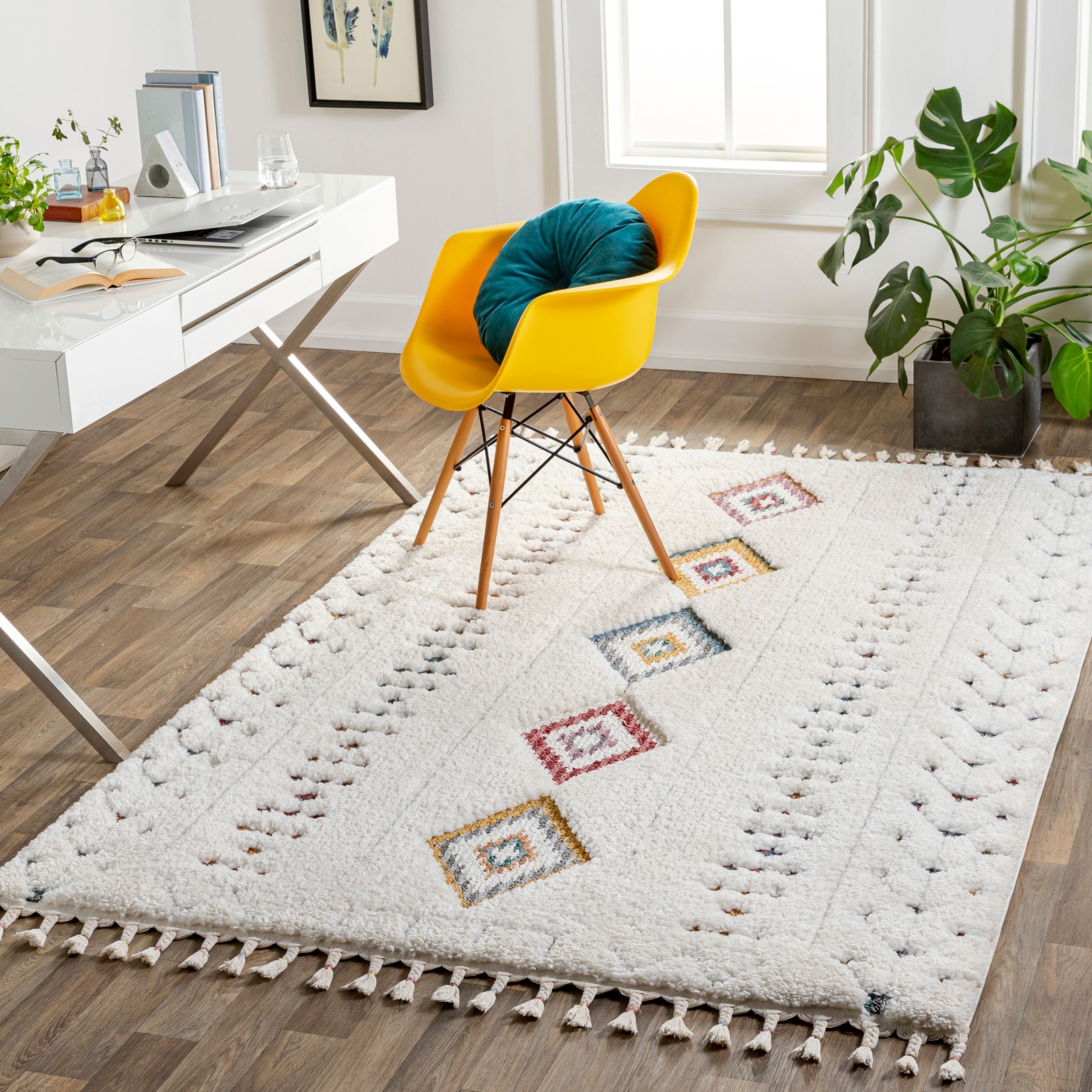 Livabliss Hochflor-Teppich "MARACAIBO" rechteckig 35 mm Höhe Shaggy Hochflo günstig online kaufen