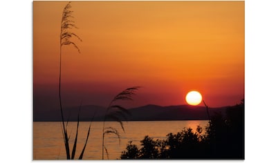 Artland Glasbild »Sonnenuntergang«, Sonnenaufgang & -untergang, (1 St.) kaufen