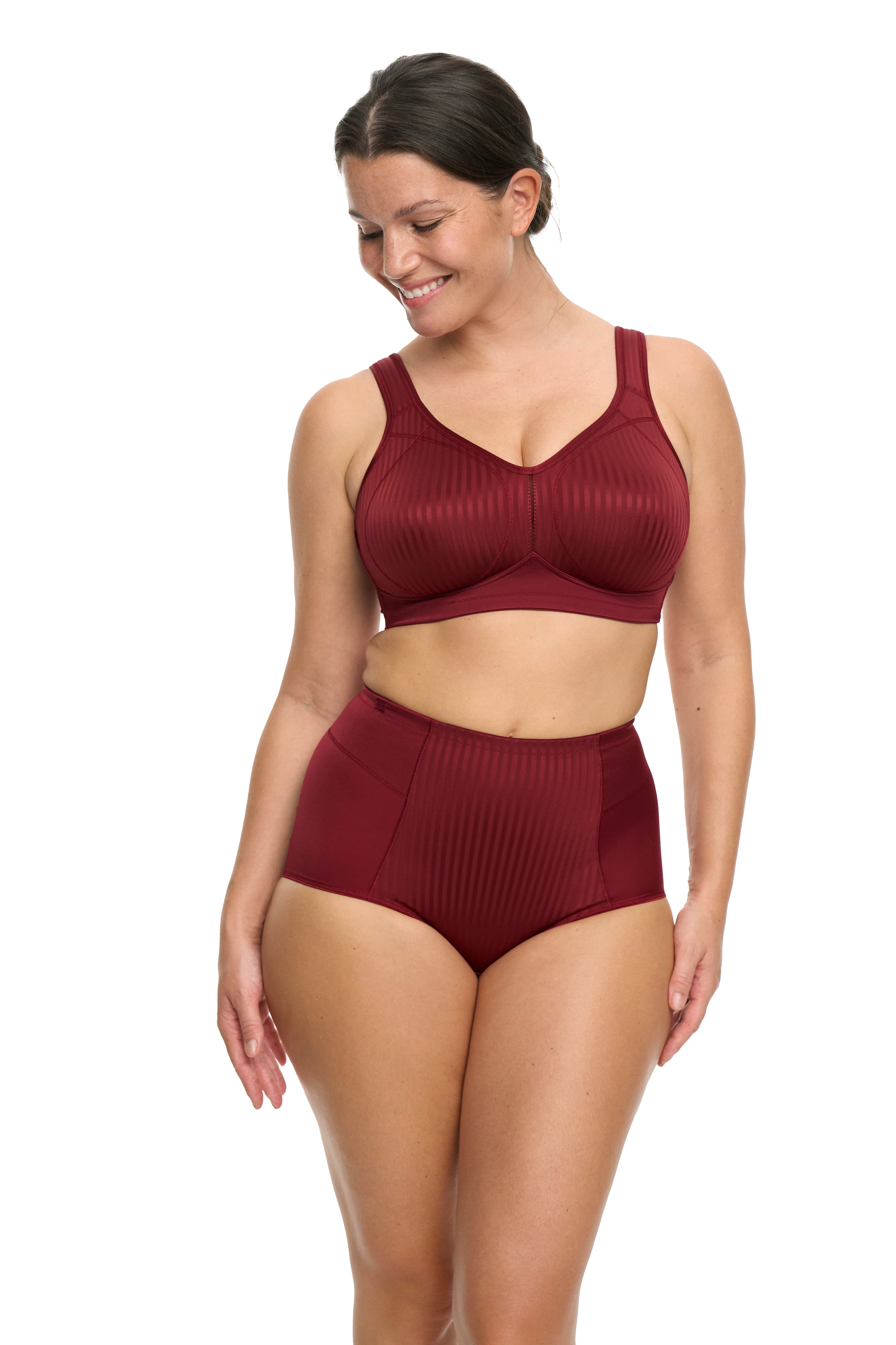 Susa Bügelloser BH "Cremona" Stützfunktion, vorgeformte Cups, Streifenoptik günstig online kaufen