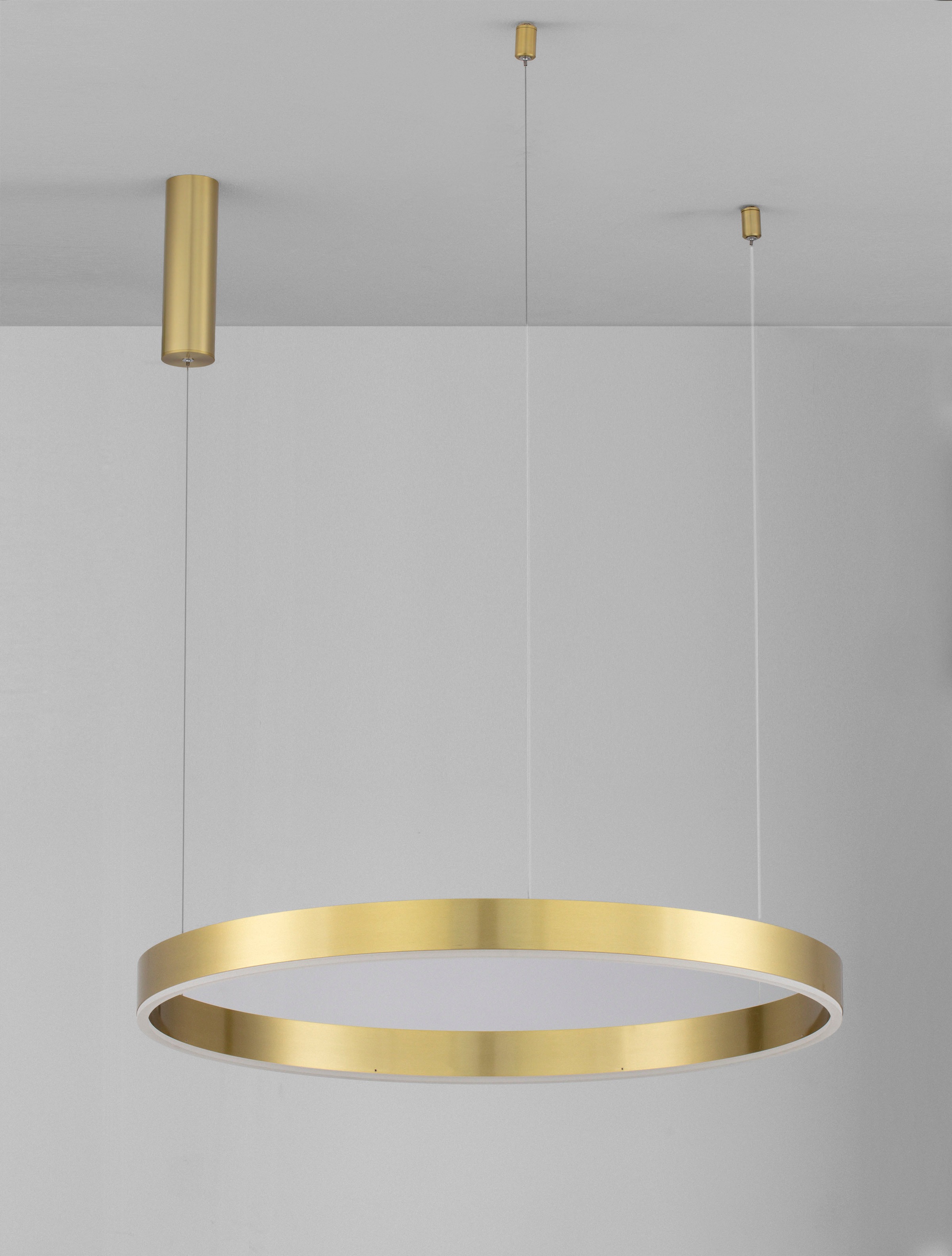 Nova Luce LED-Hängeleuchte »MOTIF«, 1 flammig, Leuchtmittel LED-Modul | LED fest integriert, dimmbar, höhenverstellbar, Lichtfarbe verstellbar, Fernbedienung