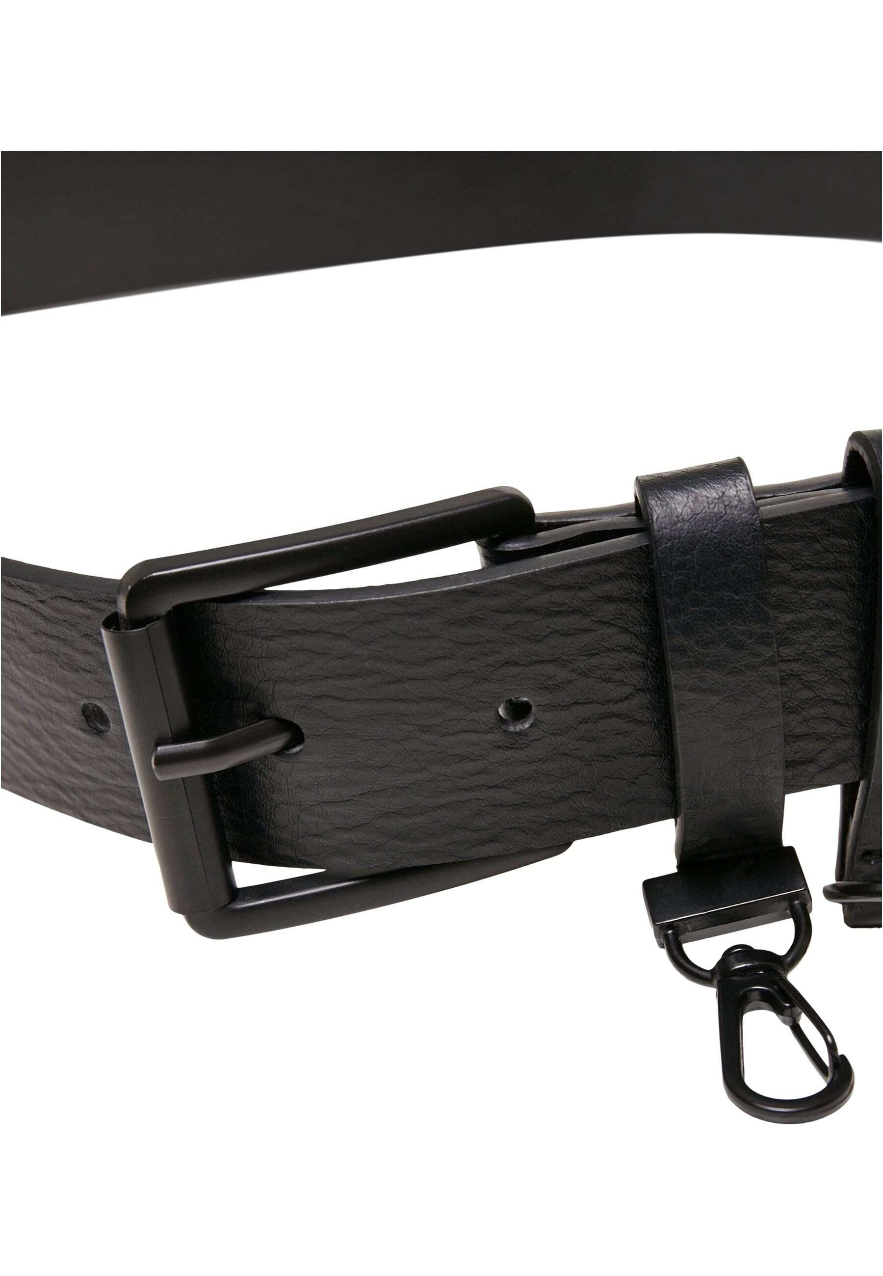 URBAN CLASSICS Hüftgürtel "Urban Classics Unisex Imitation Leather Belt Wit günstig online kaufen