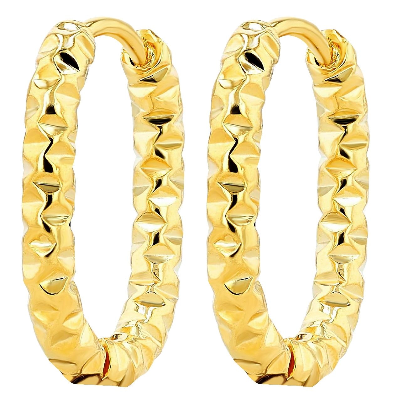 Adelia´s Paar Creolen "Damen Ohrringe – Creole aus Edelstahl" Perfekt als G günstig online kaufen