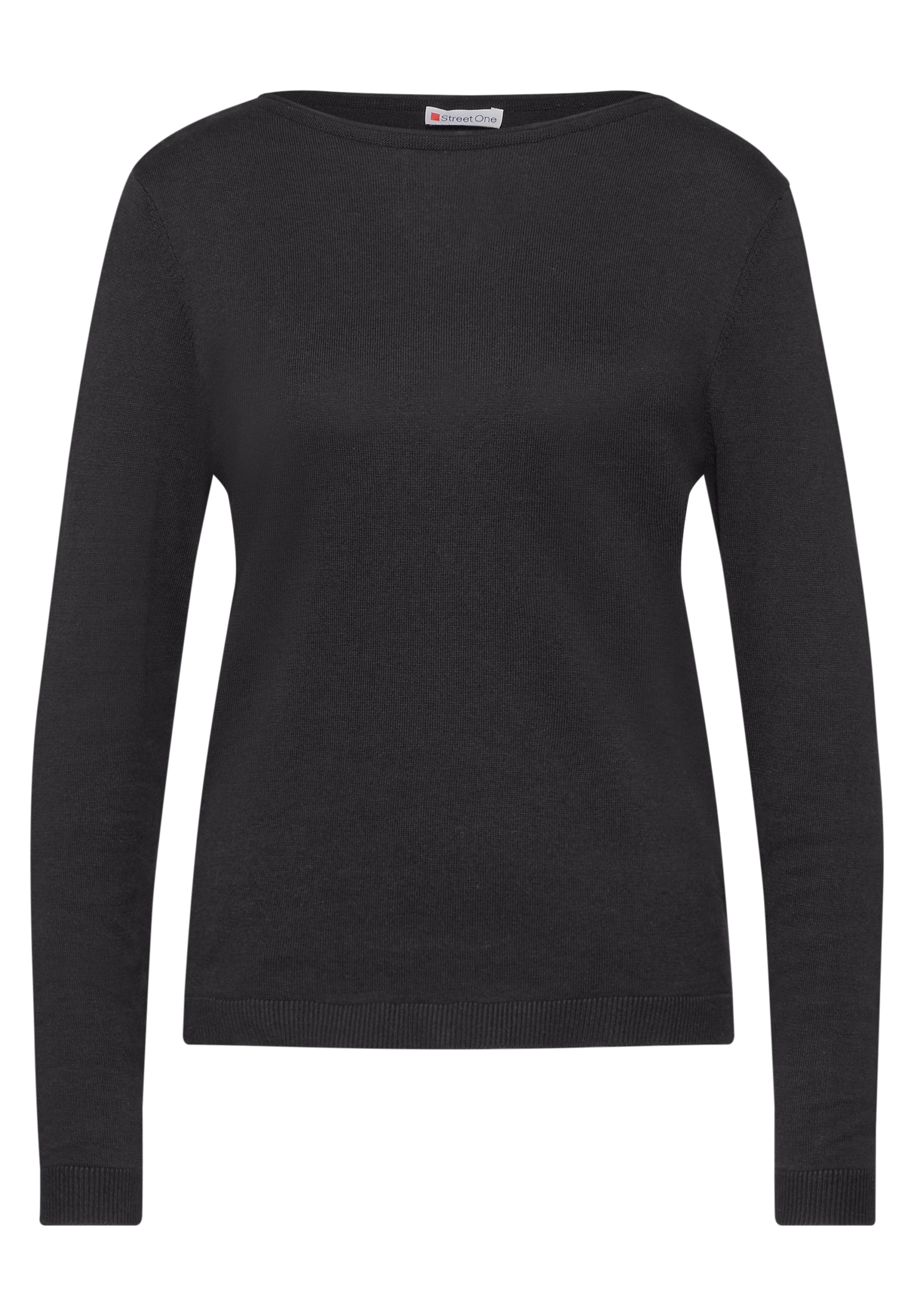 STREET ONE Strickpullover, mit U-Boot-Ausschnitt