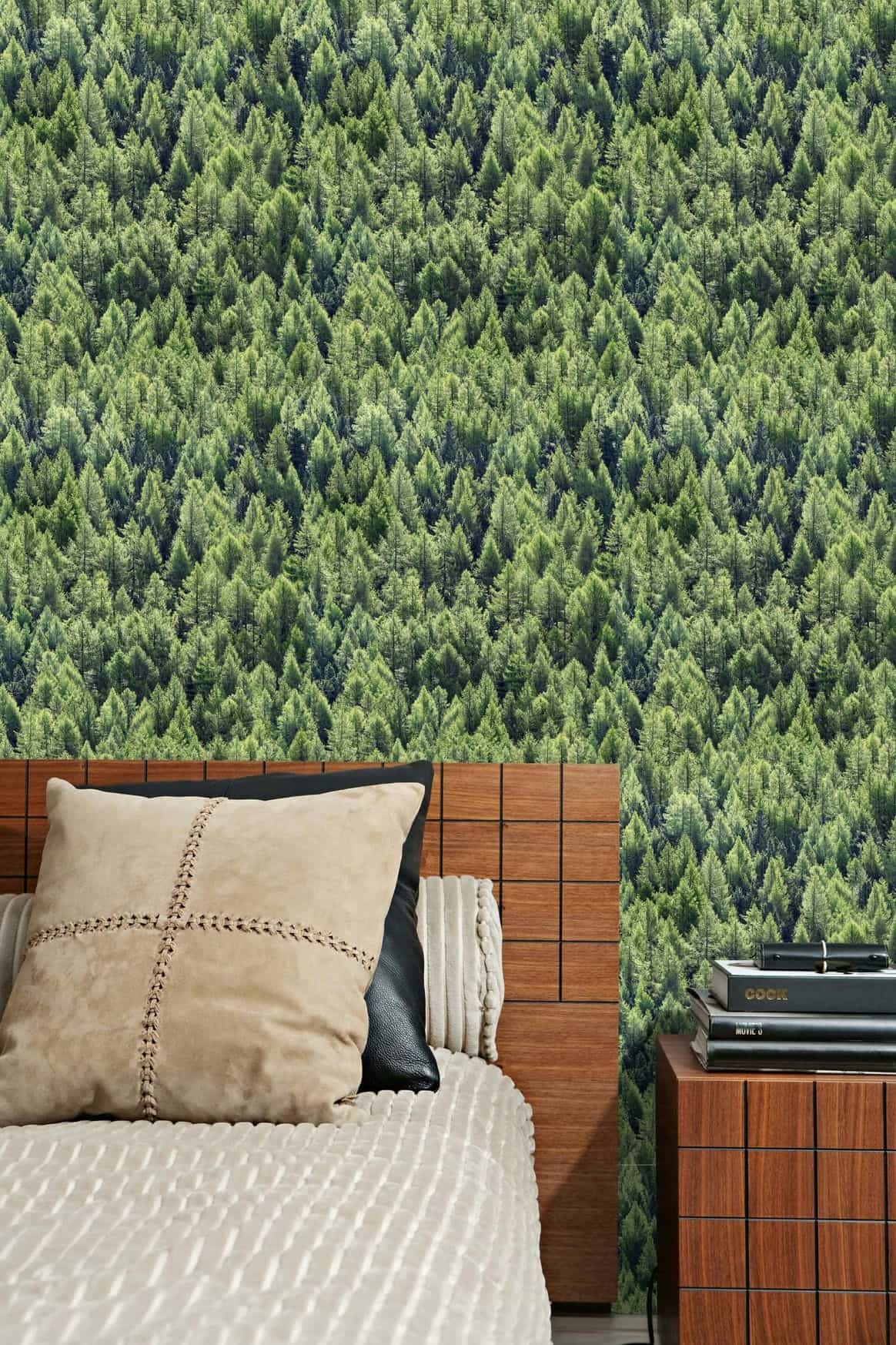 Marburg Vliestapete "Tapete Natürlicher Wald" geprägt moderne Vliestapete für Wohnzimmer Schlafzimmer Küche