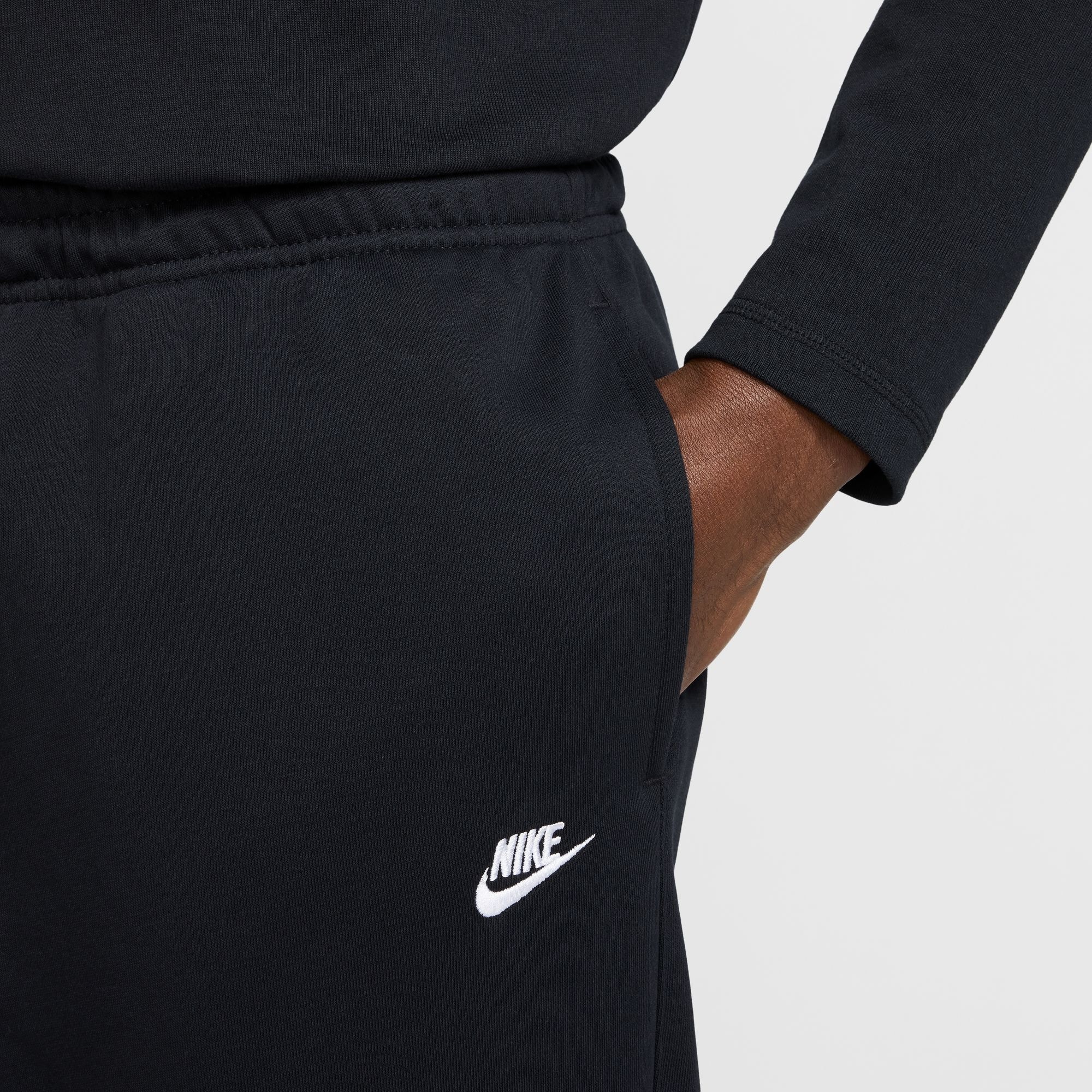 Nike Sportswear Sporthose »M NK CLUB FT OH PANT«  mit Eingrifftaschen und Gesäßtasche, aus Baumwollmischung