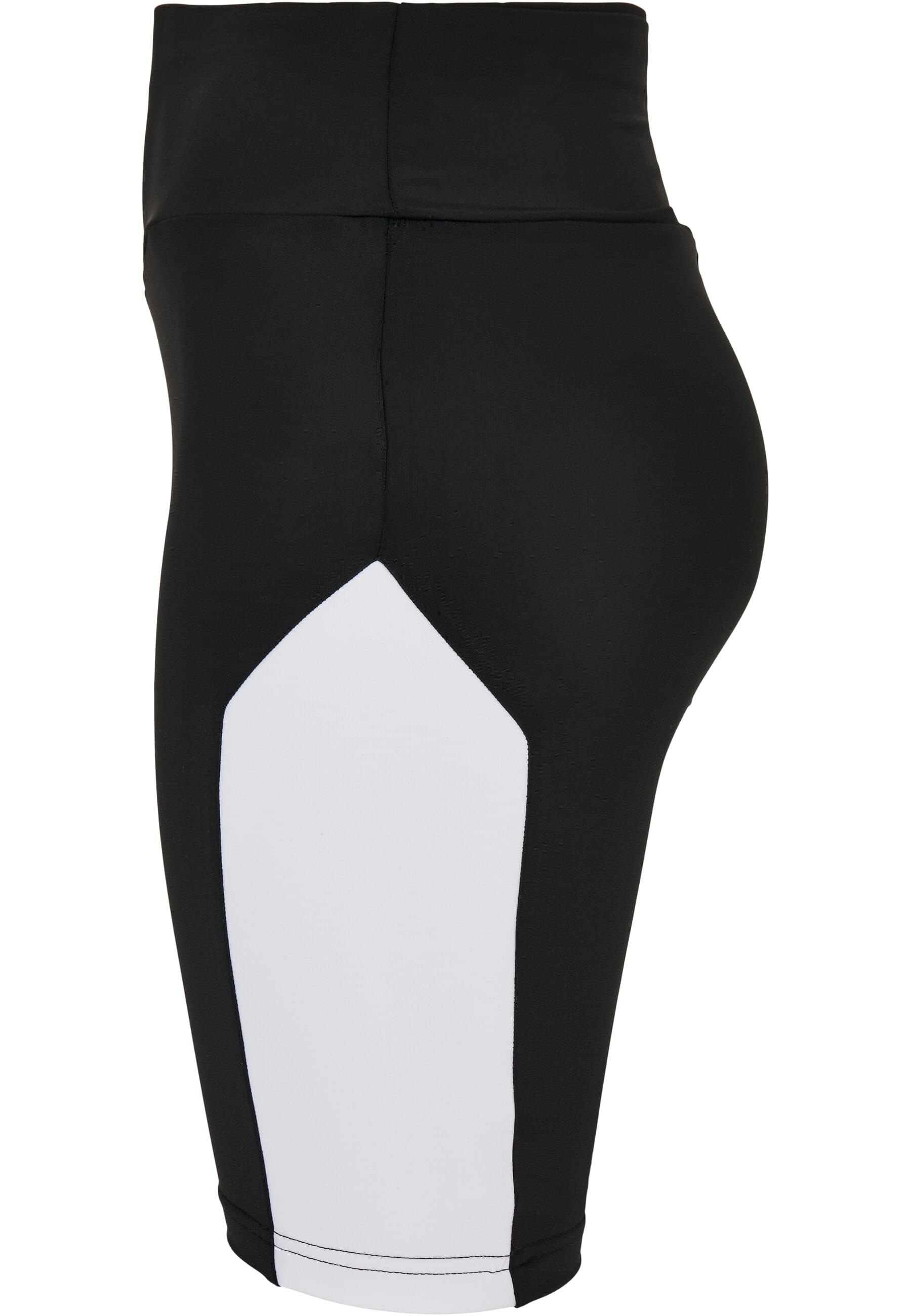 URBAN CLASSICS Radlerhose »Urban Classics Damen Ladies Color Block Cycle Shorts«, (1 tlg.)